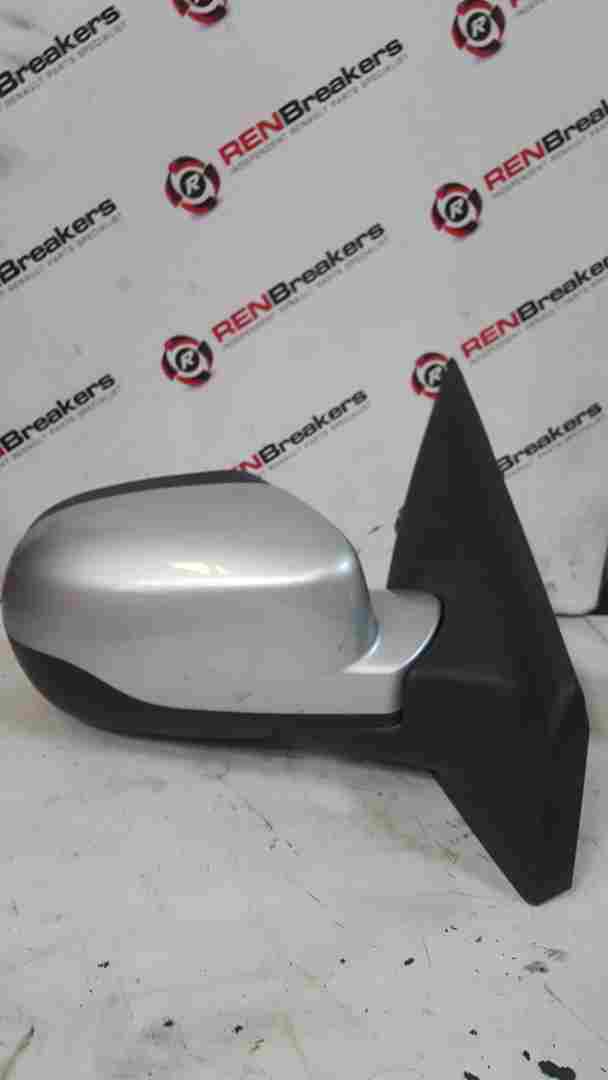 Thumb 5 Renault Clio MK3 2009-2012 Drivers Os Wing Mirror Silver Ted69 Power Folding