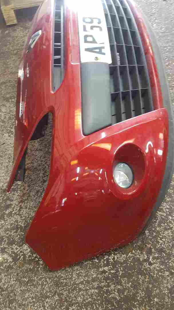 Thumb 4 Renault Clio MK3 2009-2012 Facelift Front Bumper RED Tennj 185 + Fog Lights