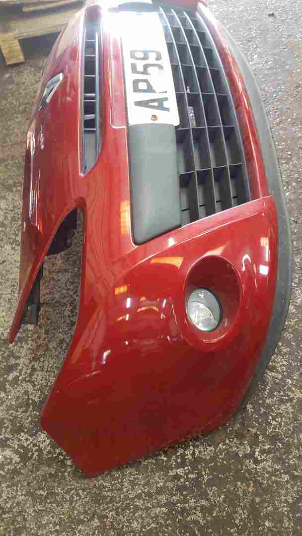Thumb 5 Renault Clio MK3 2009-2012 Facelift Front Bumper RED Tennj 185 + Fog Lights