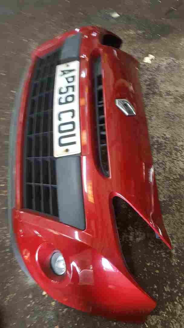 Thumb 8 Renault Clio MK3 2009-2012 Facelift Front Bumper RED Tennj 185 + Fog Lights