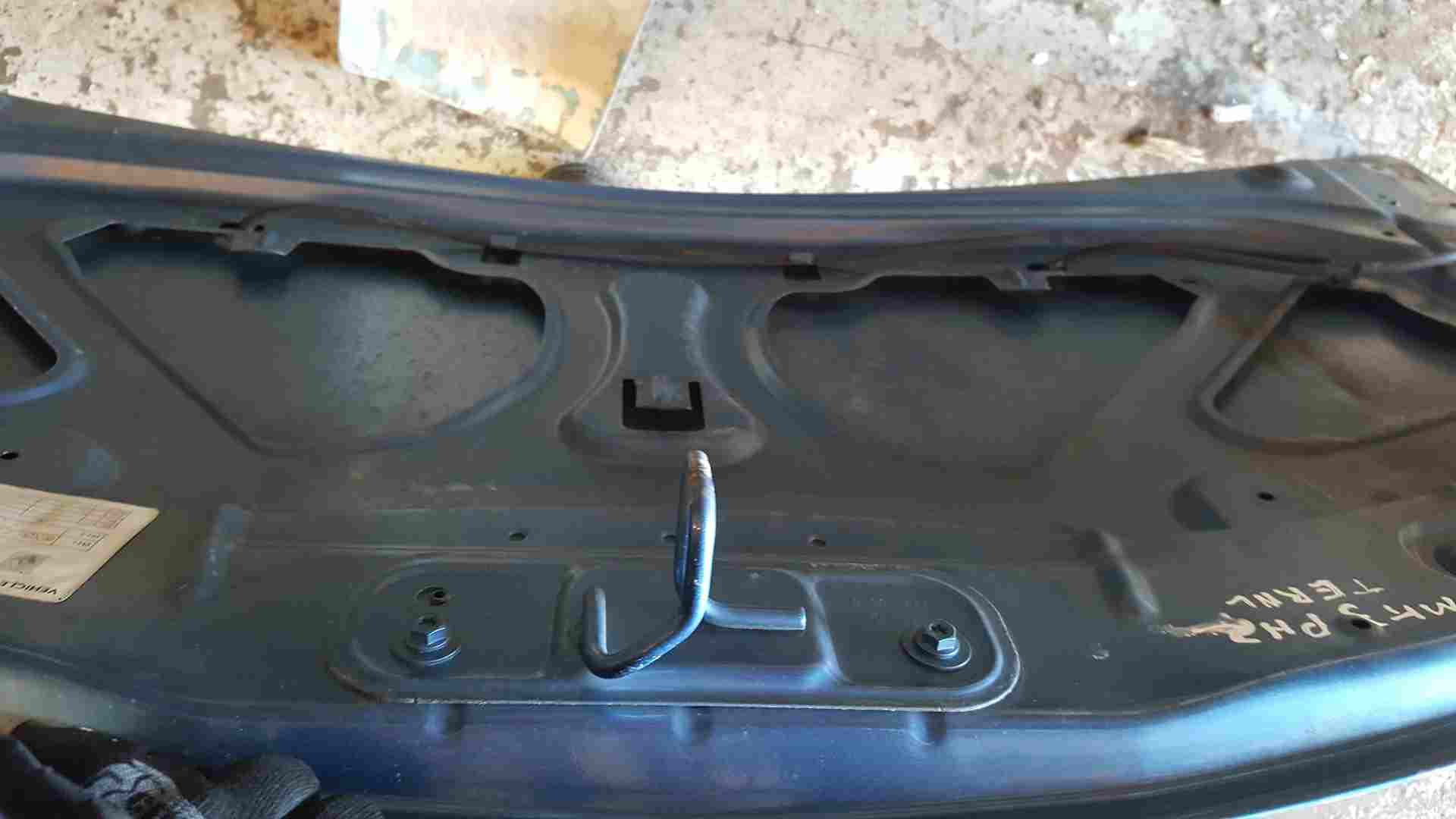 Thumb 5 Renault Clio MK3 2009-2012 Front Bonnet Blue Grey Ternl