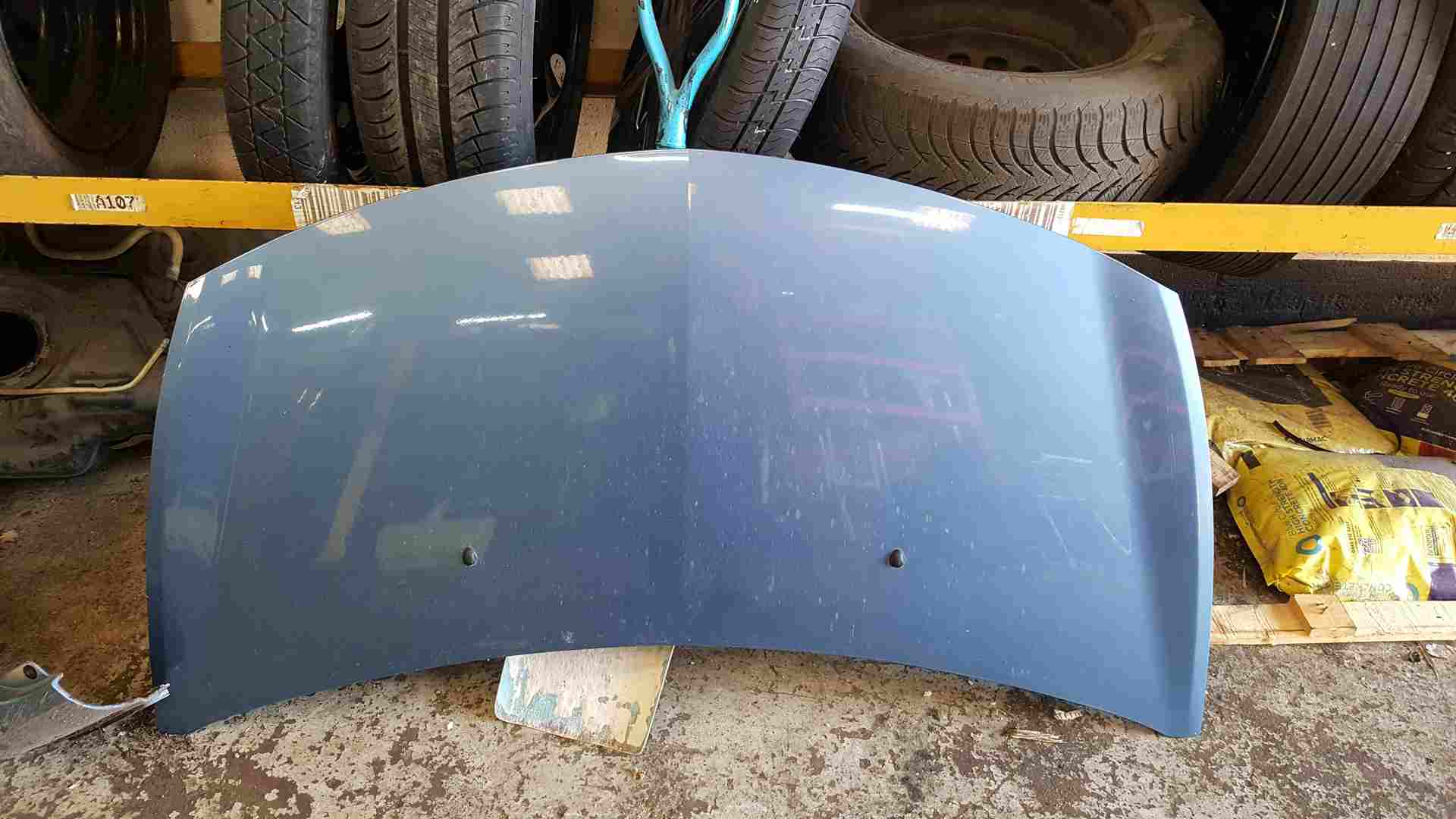 Renault Clio MK3 2009-2012 Front Bonnet Blue Grey Ternl