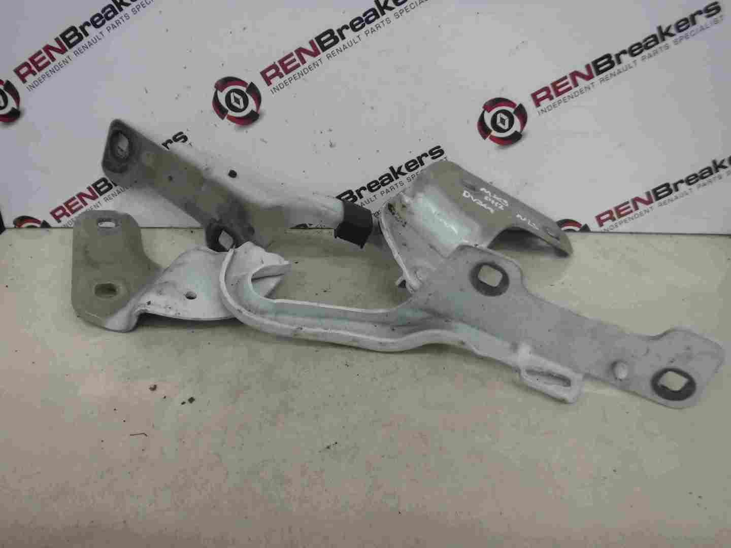 Renault Clio MK3 2009-2012 Front Bonnet Hinges White DV369