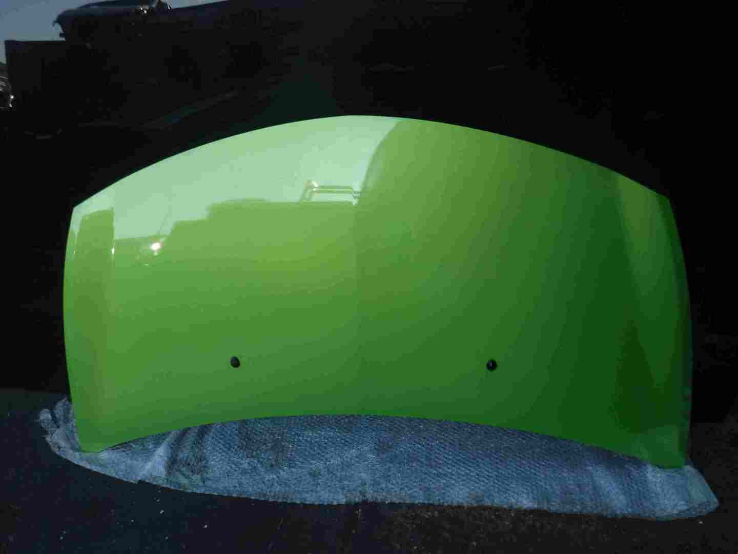 Renault Clio MK3 2009-2012 Front Bonnet Hood Green TEDNQ