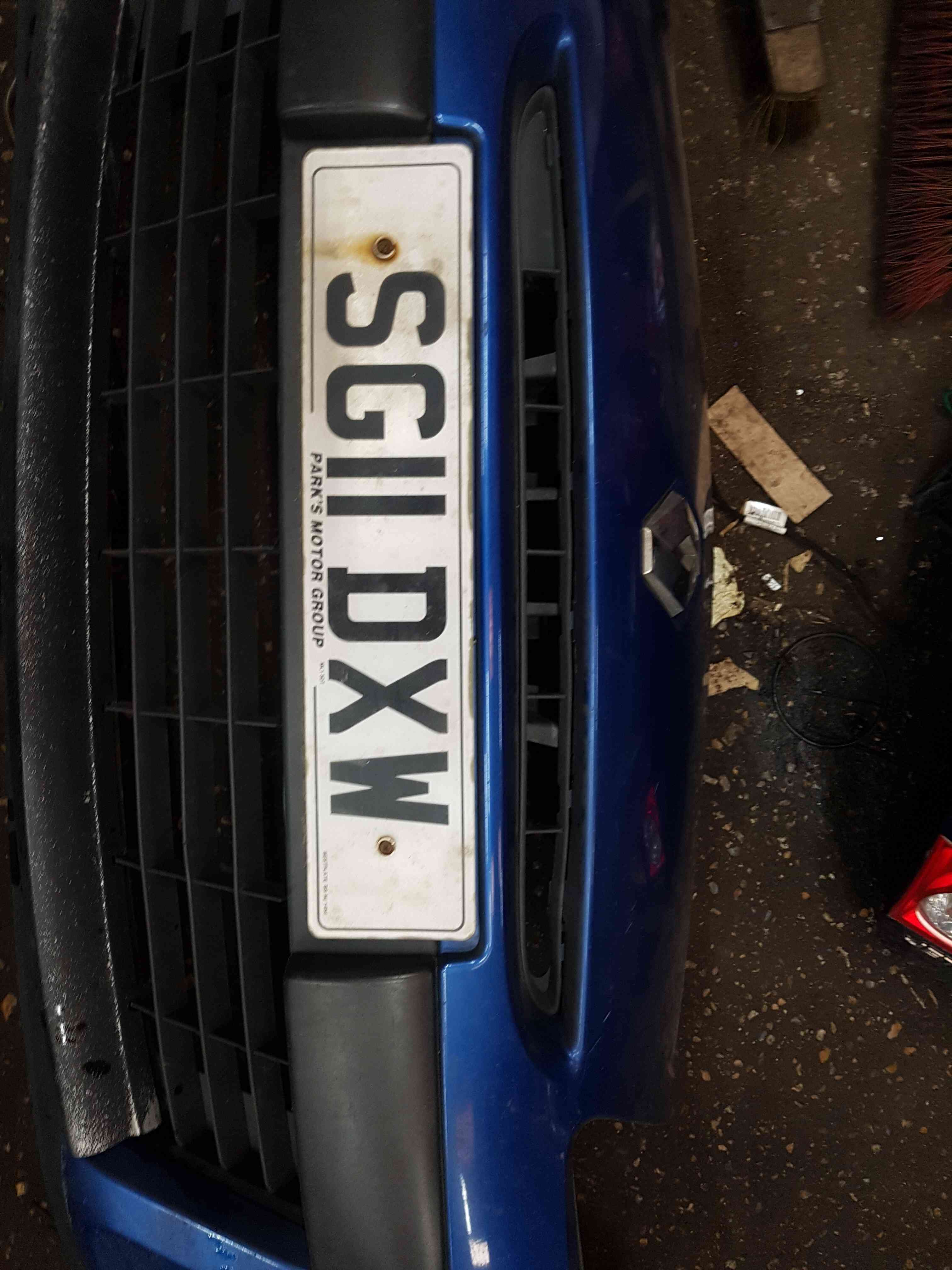 Thumb 4 Renault Clio MK3 2009-2012 Front Bumper Blue 195 TERNA