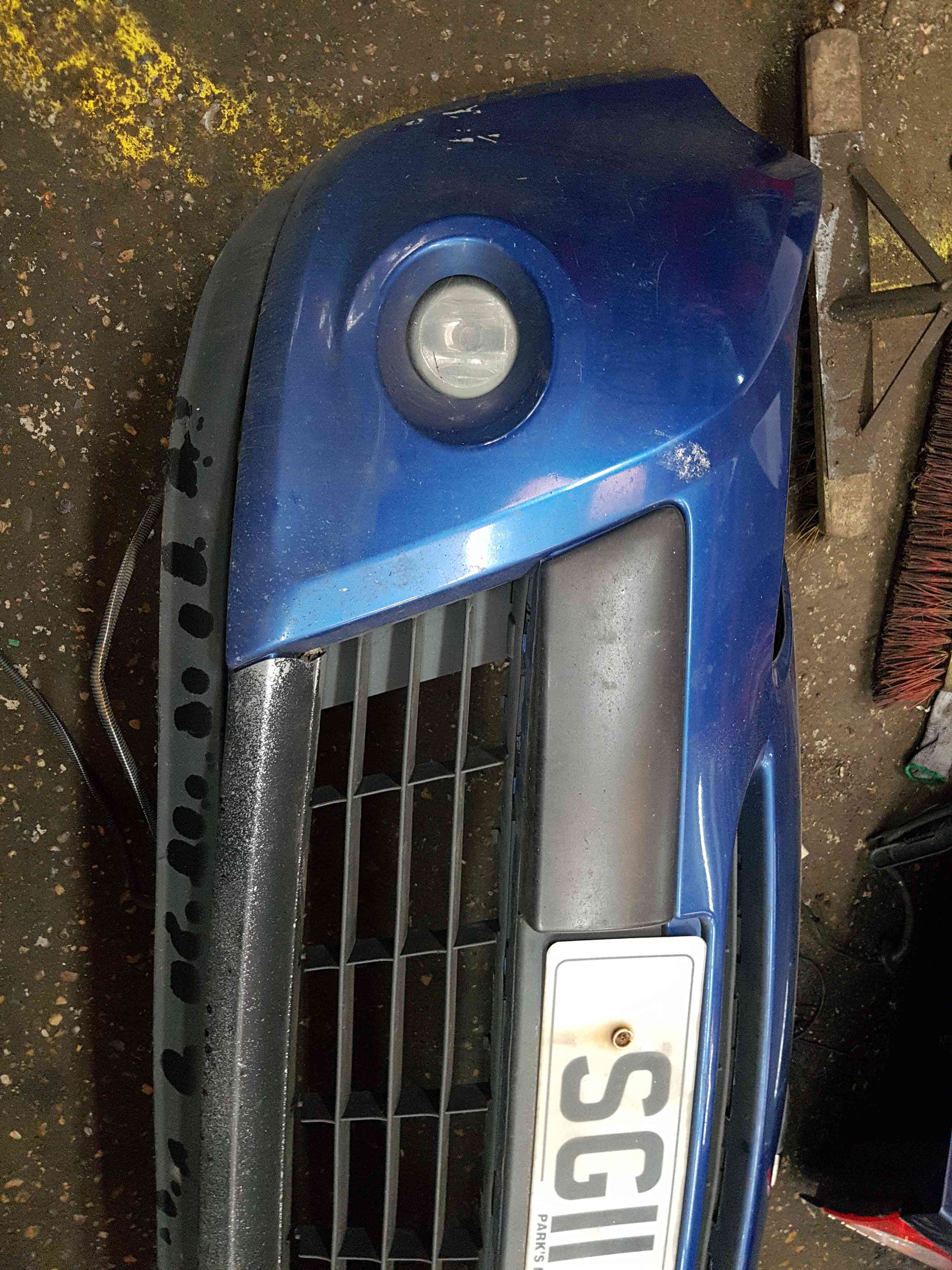 Thumb 5 Renault Clio MK3 2009-2012 Front Bumper Blue 195 TERNA