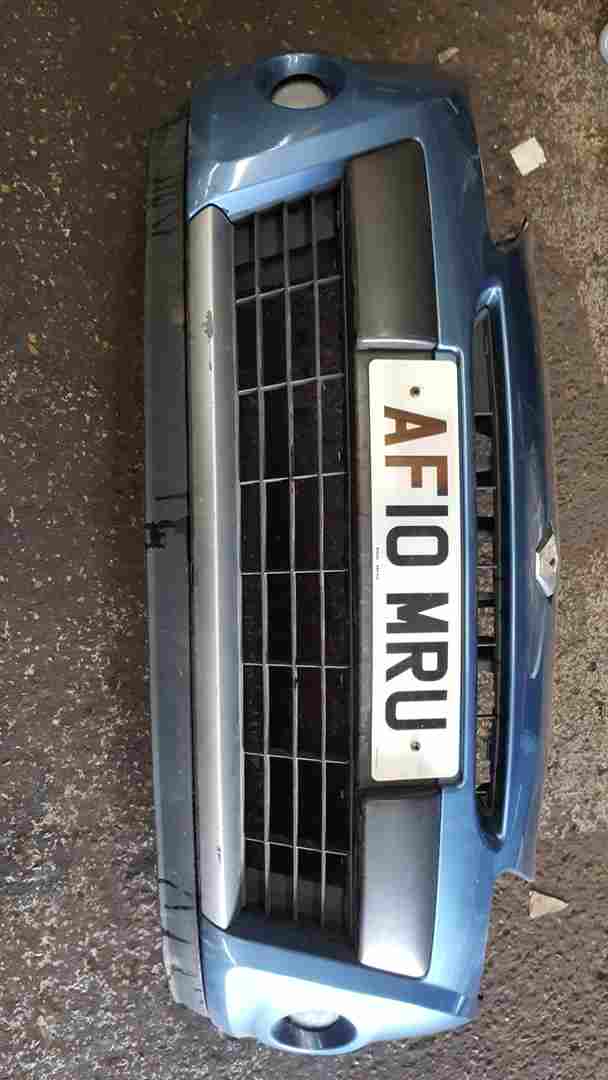 Renault Clio MK3 2009-2012 Front Bumper Blue Grey Ternl 195