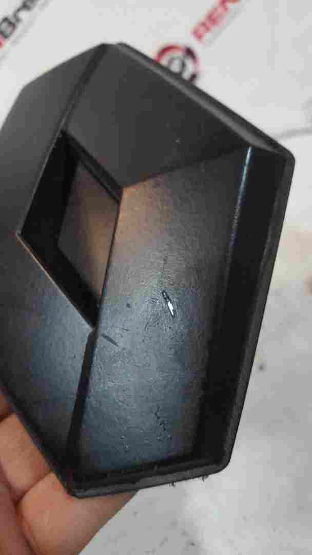 Thumb 2 Renault Clio MK3 2009-2012 Front Bumper Diamond Badge Emblem Black Wrapped