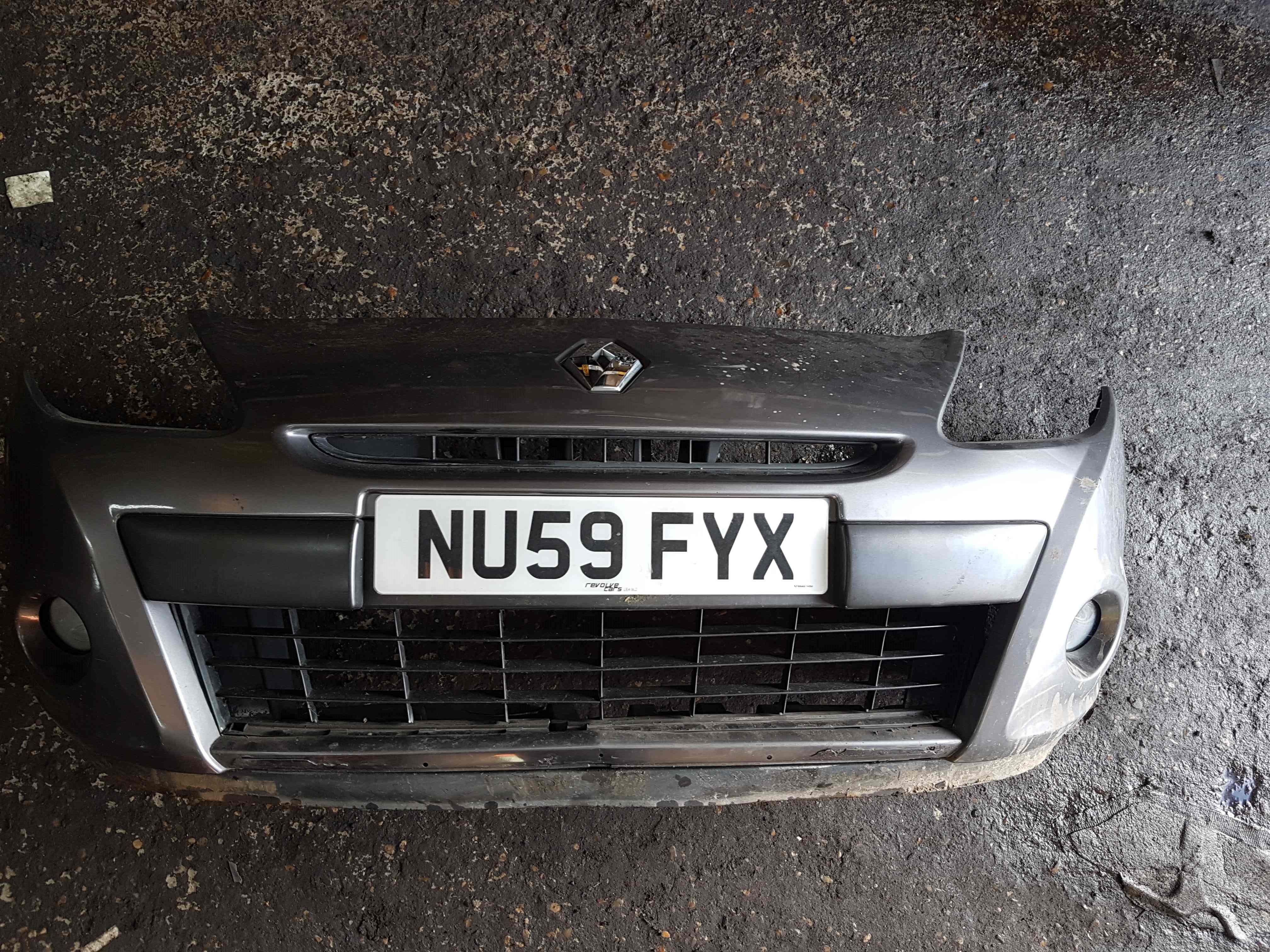 Thumb 2 Renault Clio MK3 2009-2012 Front Bumper Grey 195 Tekng