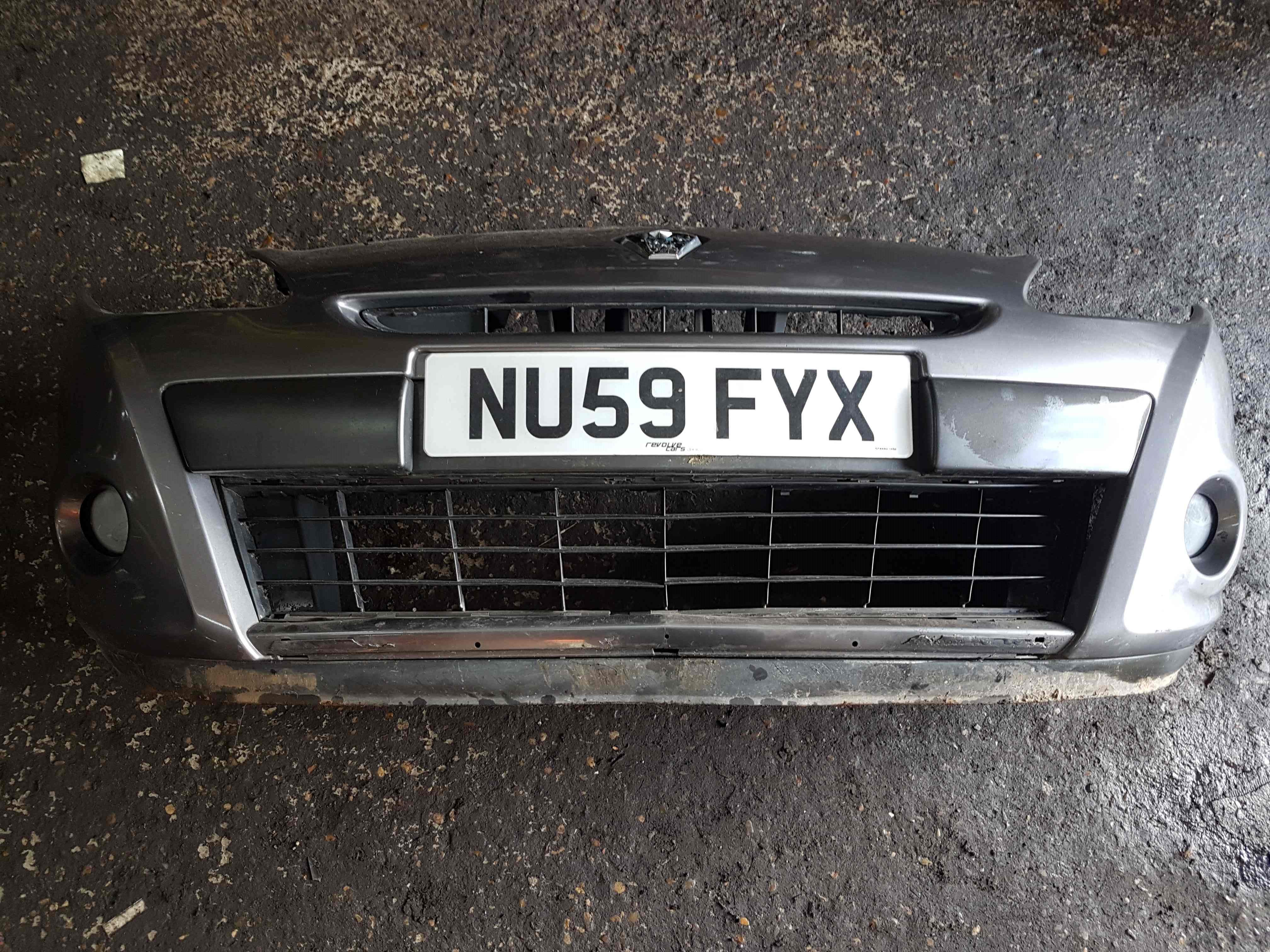 Thumb 12 Renault Clio MK3 2009-2012 Front Bumper Grey 195 Tekng