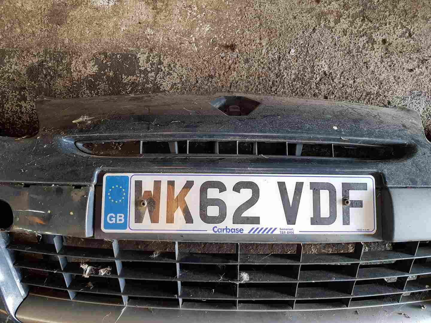 Thumb 4 Renault Clio MK3 2009-2012 Front Bumper Grey Silver Ovrpe 195 Code