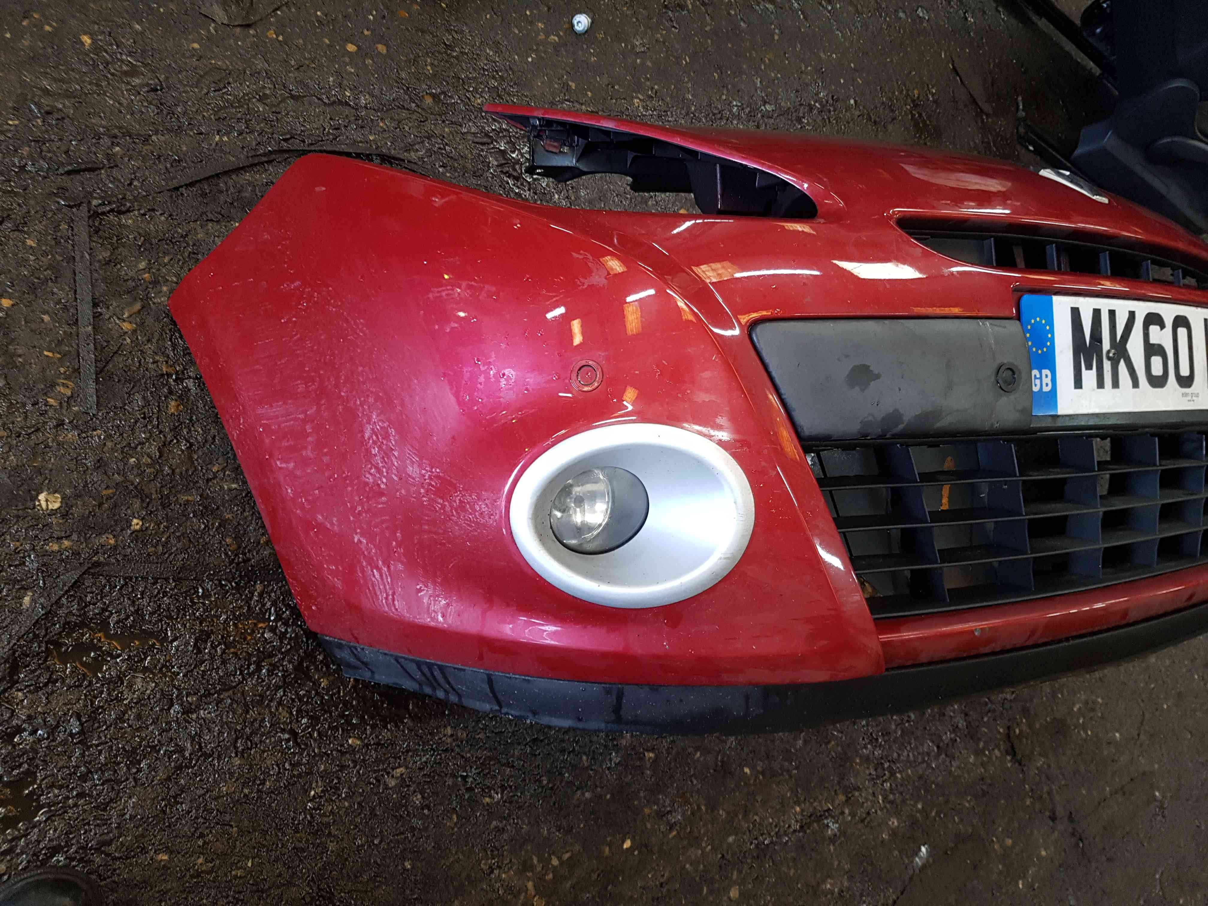 Thumb 6 Renault Clio MK3 2009-2012 Front Bumper RED Tennj Facelift 195 + Sensors