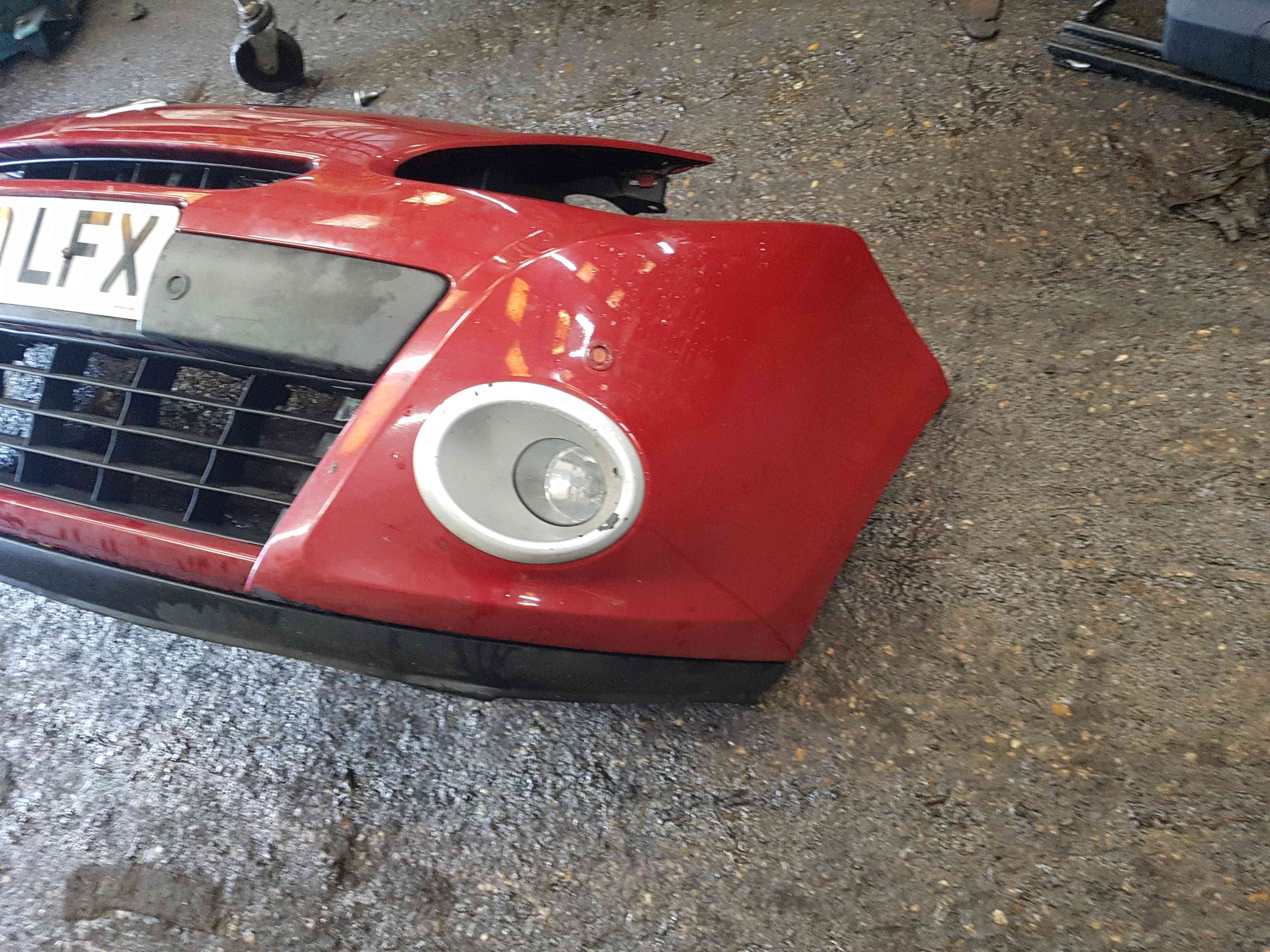 Thumb 4 Renault Clio MK3 2009-2012 Front Bumper RED Tennj Facelift 195 + Sensors