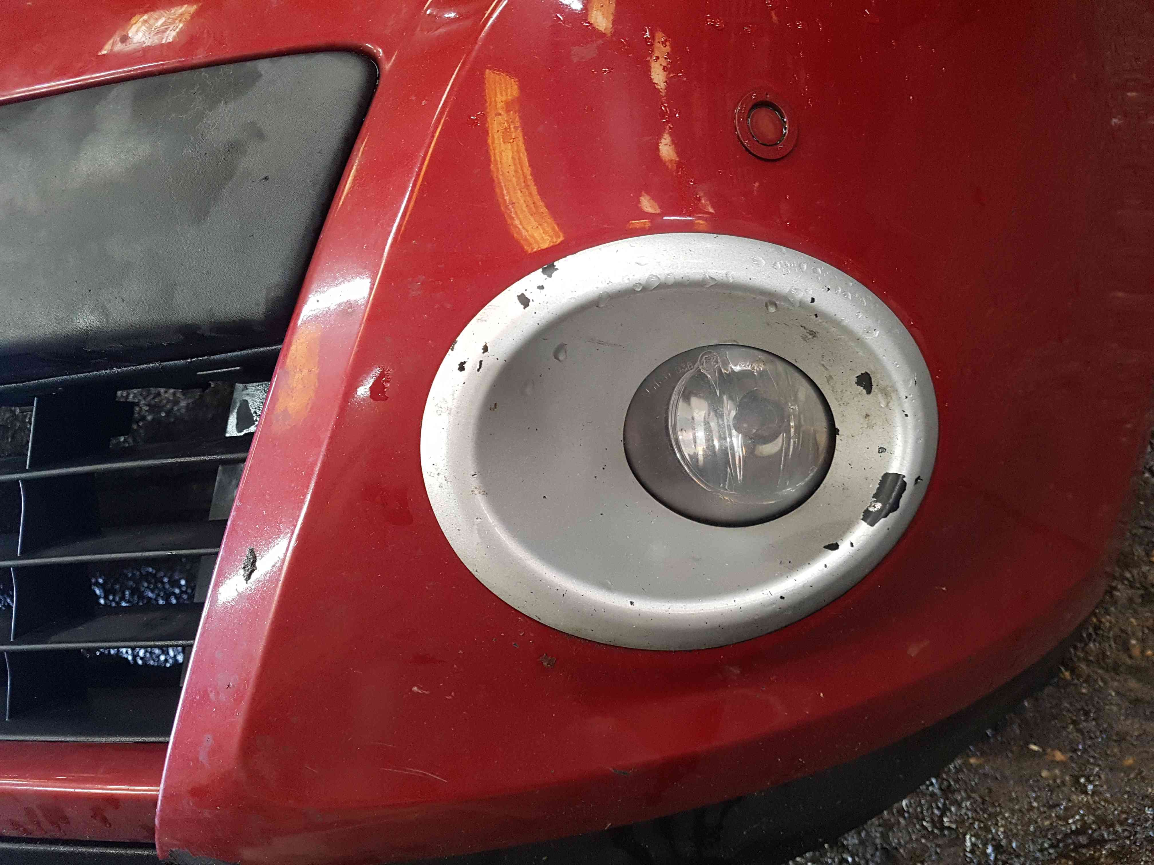 Thumb 3 Renault Clio MK3 2009-2012 Front Bumper RED Tennj Facelift 195 + Sensors