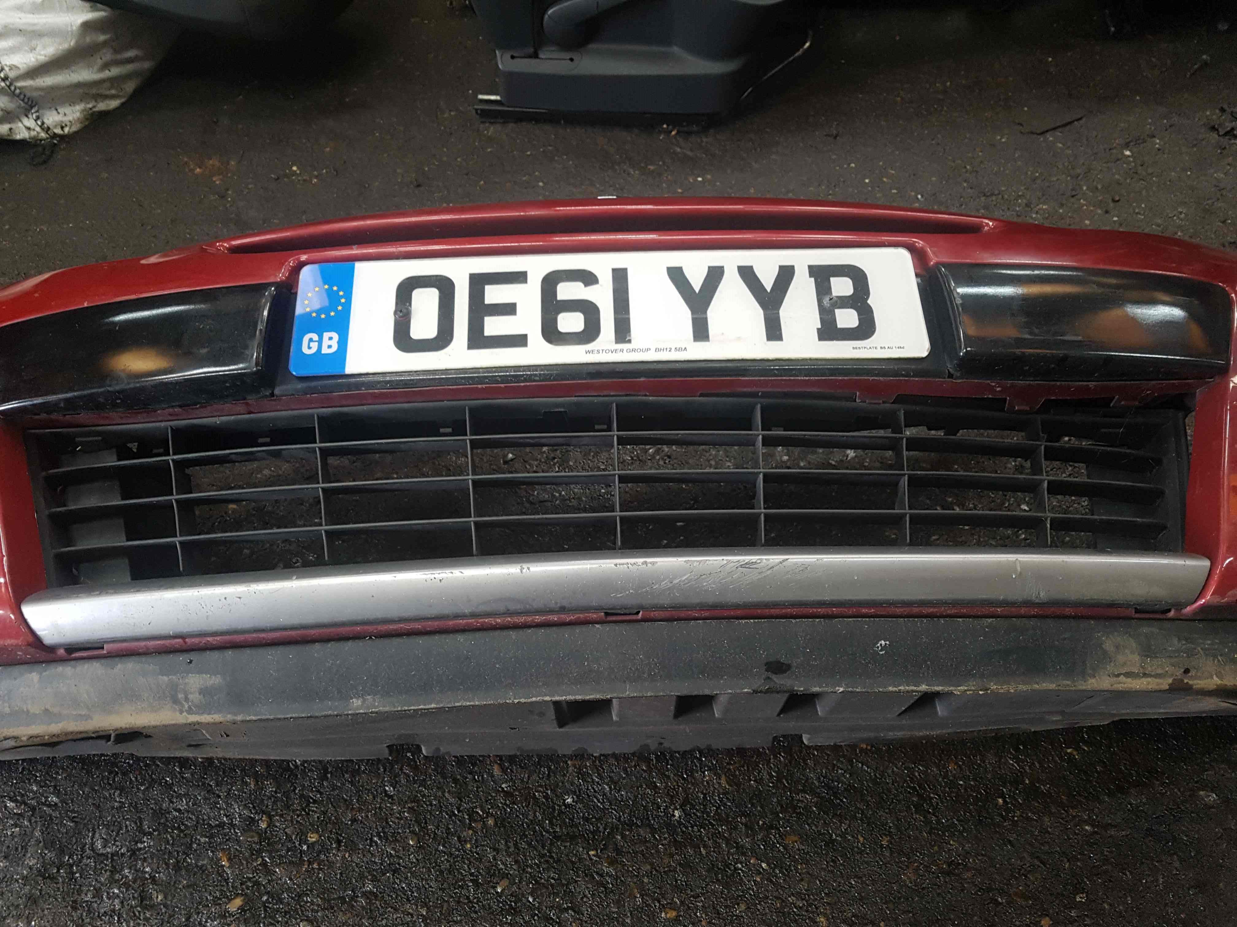 Thumb 14 Renault Clio MK3 2009-2012 Front Bumper RED Tennj Facelift 195 DAMAGE