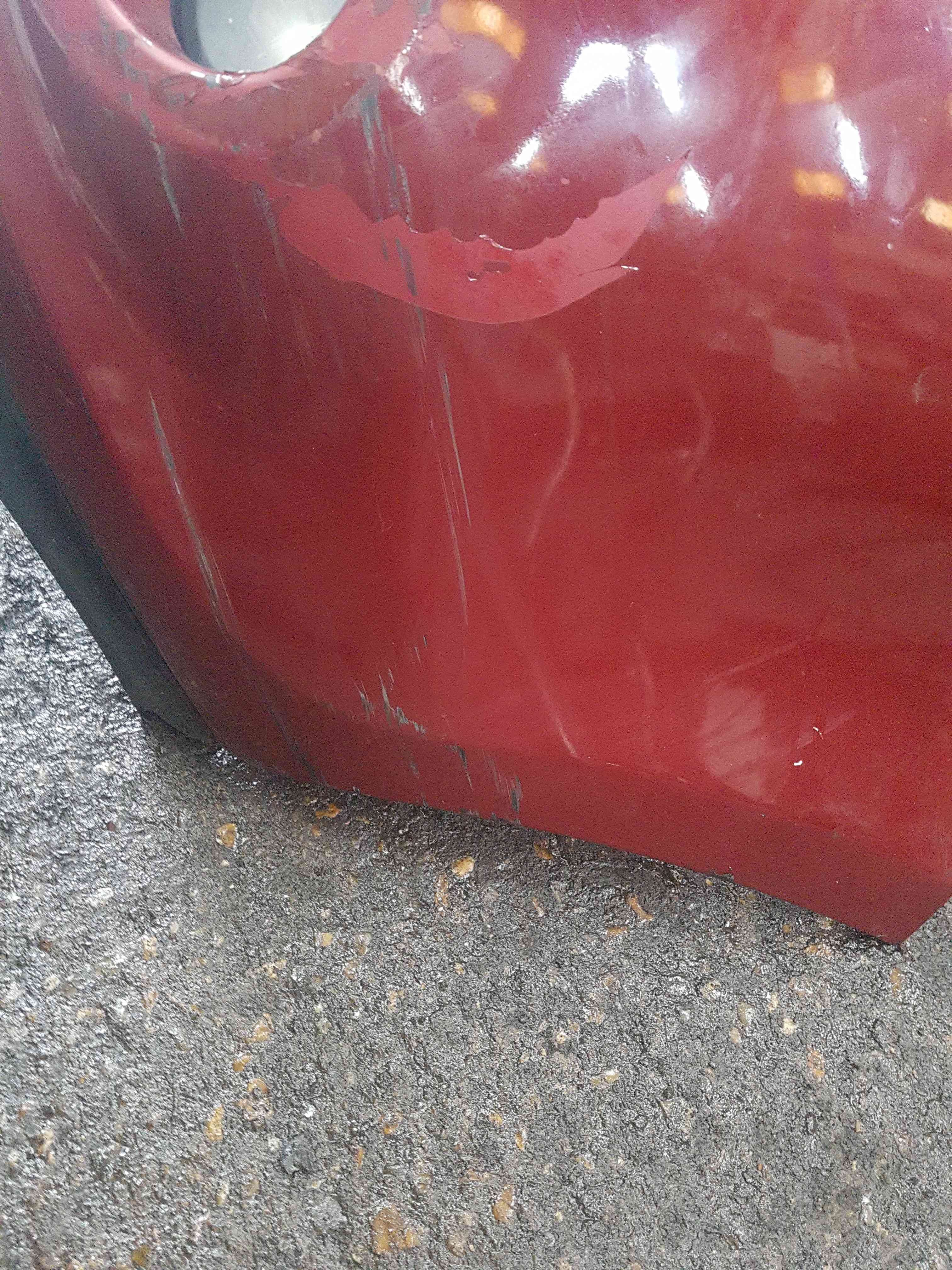 Thumb 5 Renault Clio MK3 2009-2012 Front Bumper RED Tennj Facelift 195 DAMAGE