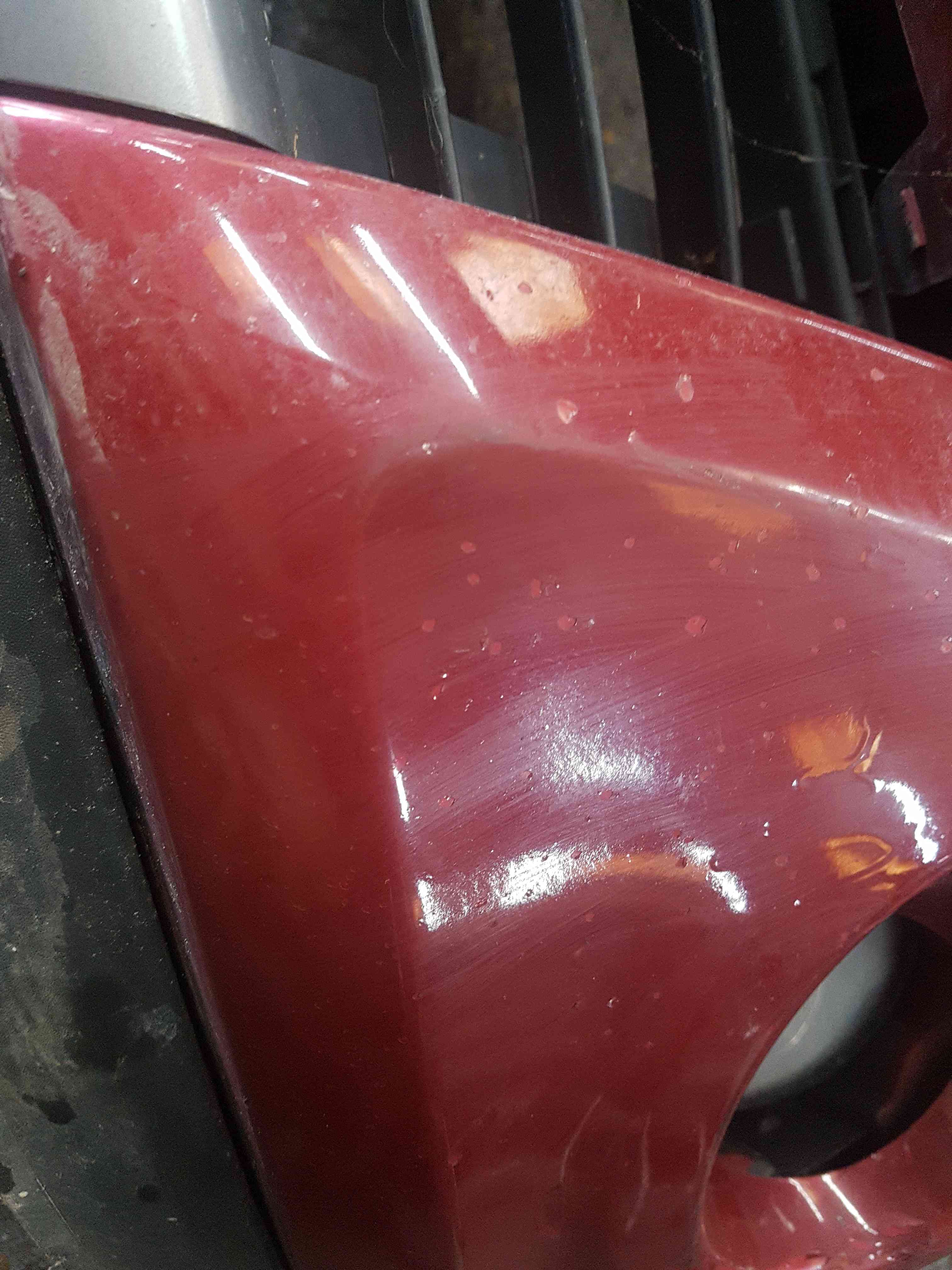 Thumb 3 Renault Clio MK3 2009-2012 Front Bumper RED Tennj Facelift 195 DAMAGE