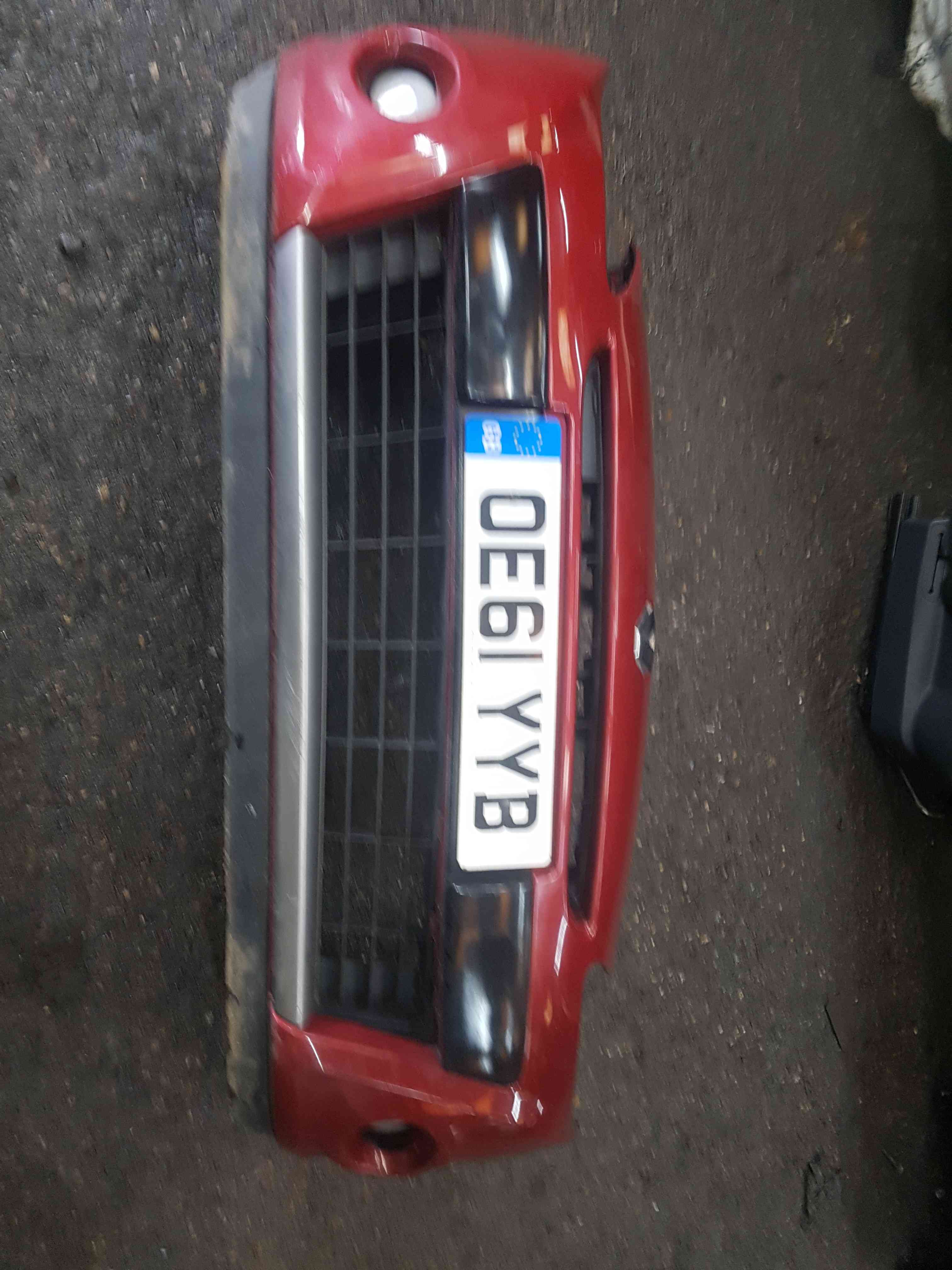 Thumb 10 Renault Clio MK3 2009-2012 Front Bumper RED Tennj Facelift 195 DAMAGE