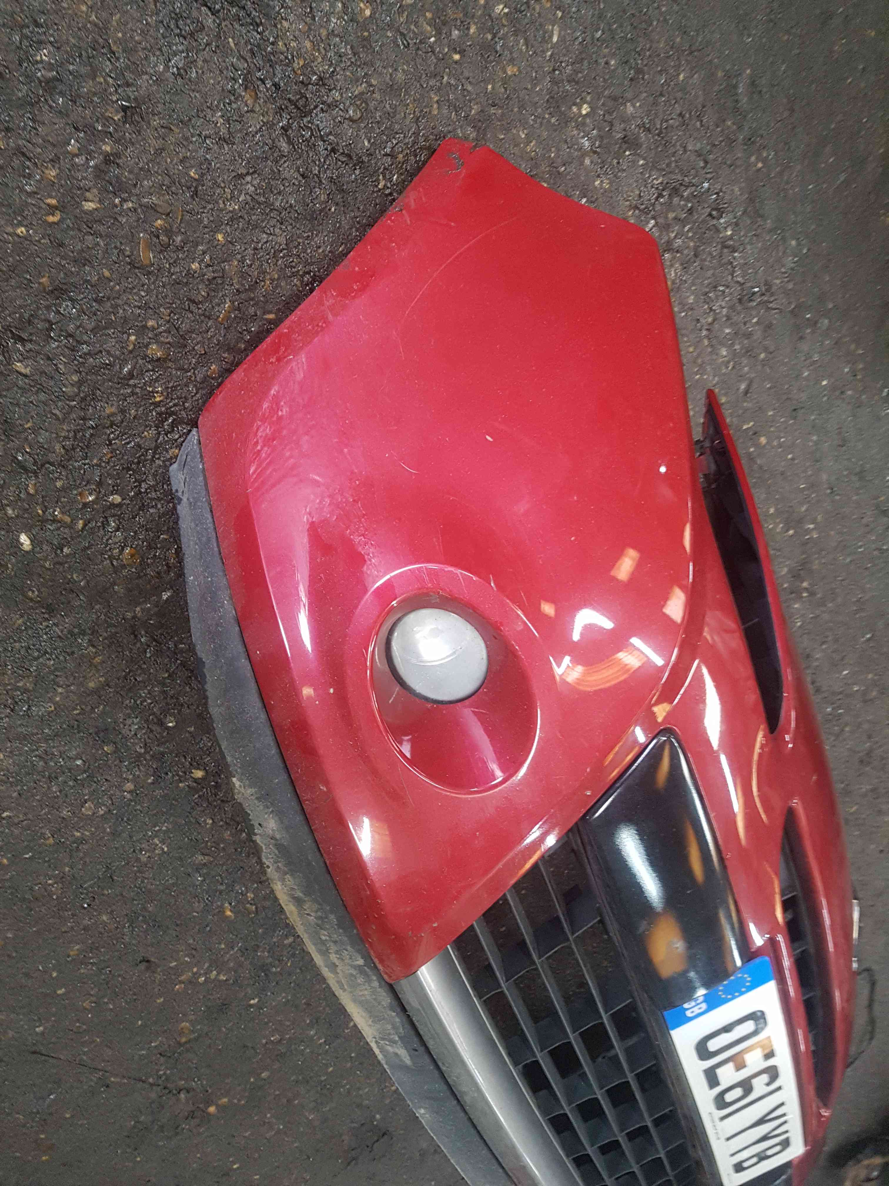 Thumb 8 Renault Clio MK3 2009-2012 Front Bumper RED Tennj Facelift 195 DAMAGE