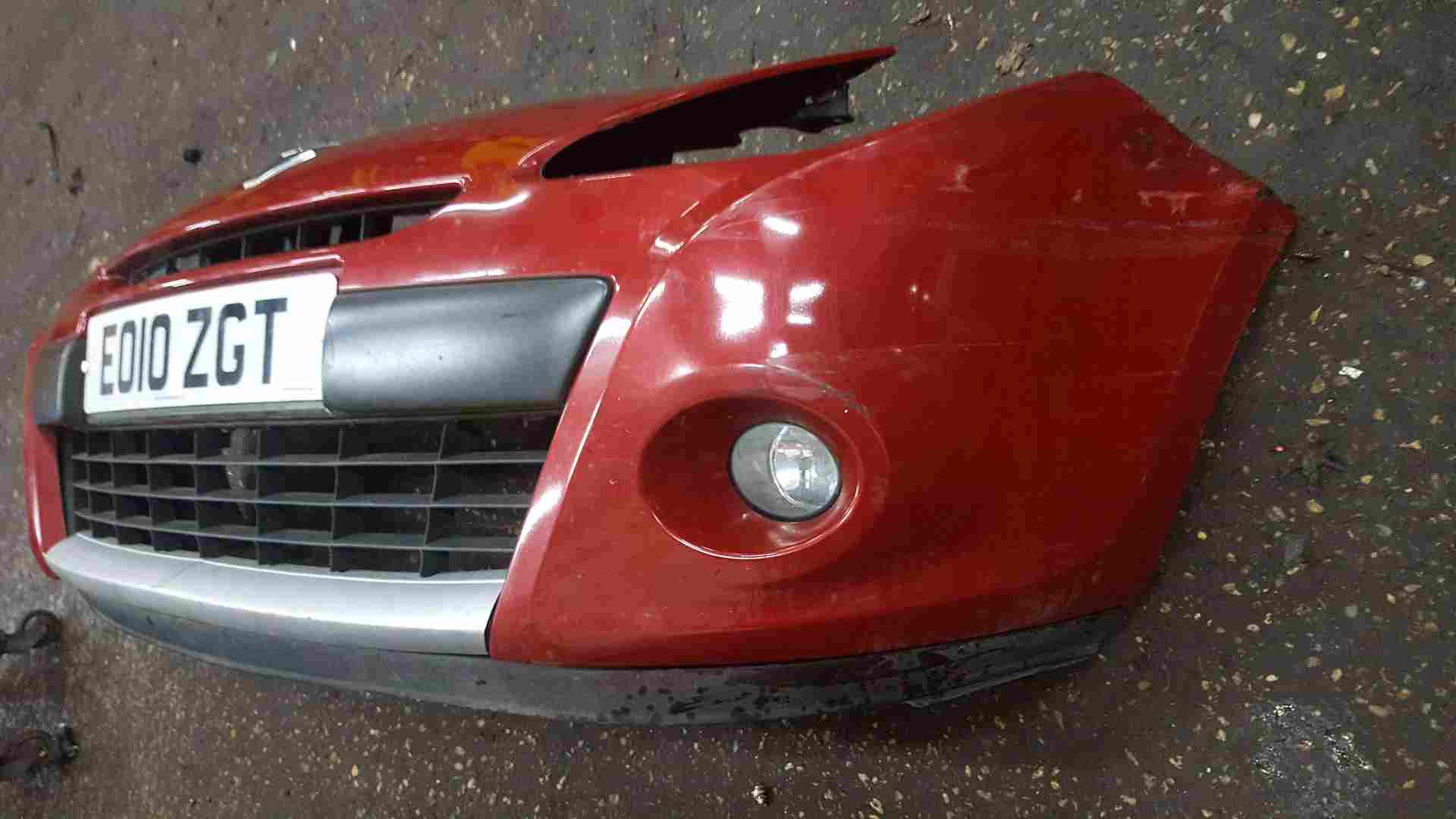 Thumb 4 Renault Clio MK3 2009-2012 Front Bumper RED Tennj Facelift 195 Damaged