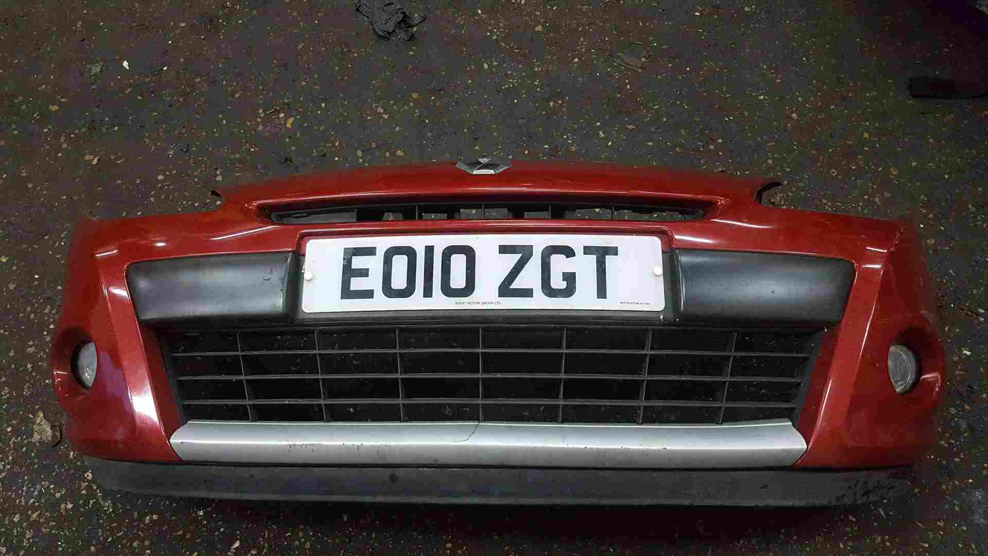 Thumb 7 Renault Clio MK3 2009-2012 Front Bumper RED Tennj Facelift 195 Damaged