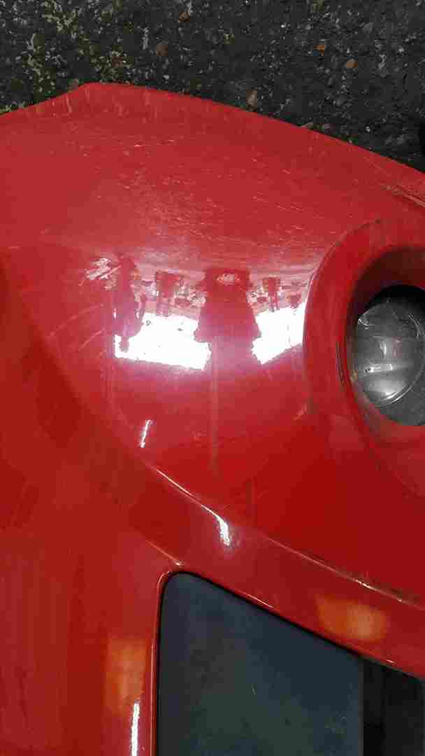 Thumb 3 Renault Clio MK3 2009-2012 Front Bumper Red OV727 185