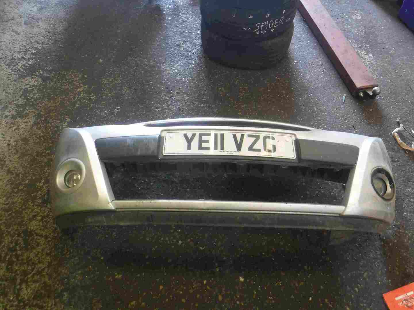 Renault Clio MK3 2009-2012 Front Bumper Silver FACELIFT CHEAP