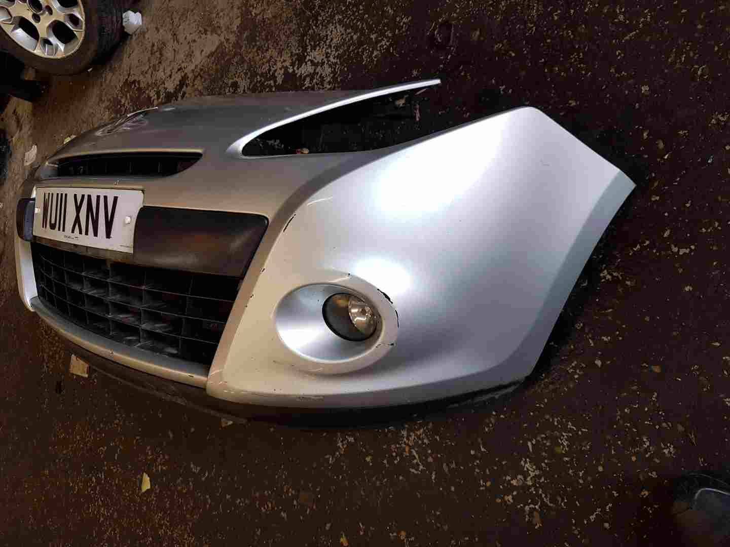 Thumb 9 Renault Clio MK3 2009-2012 Front Bumper Silver Ted69 185 Facelift 185 