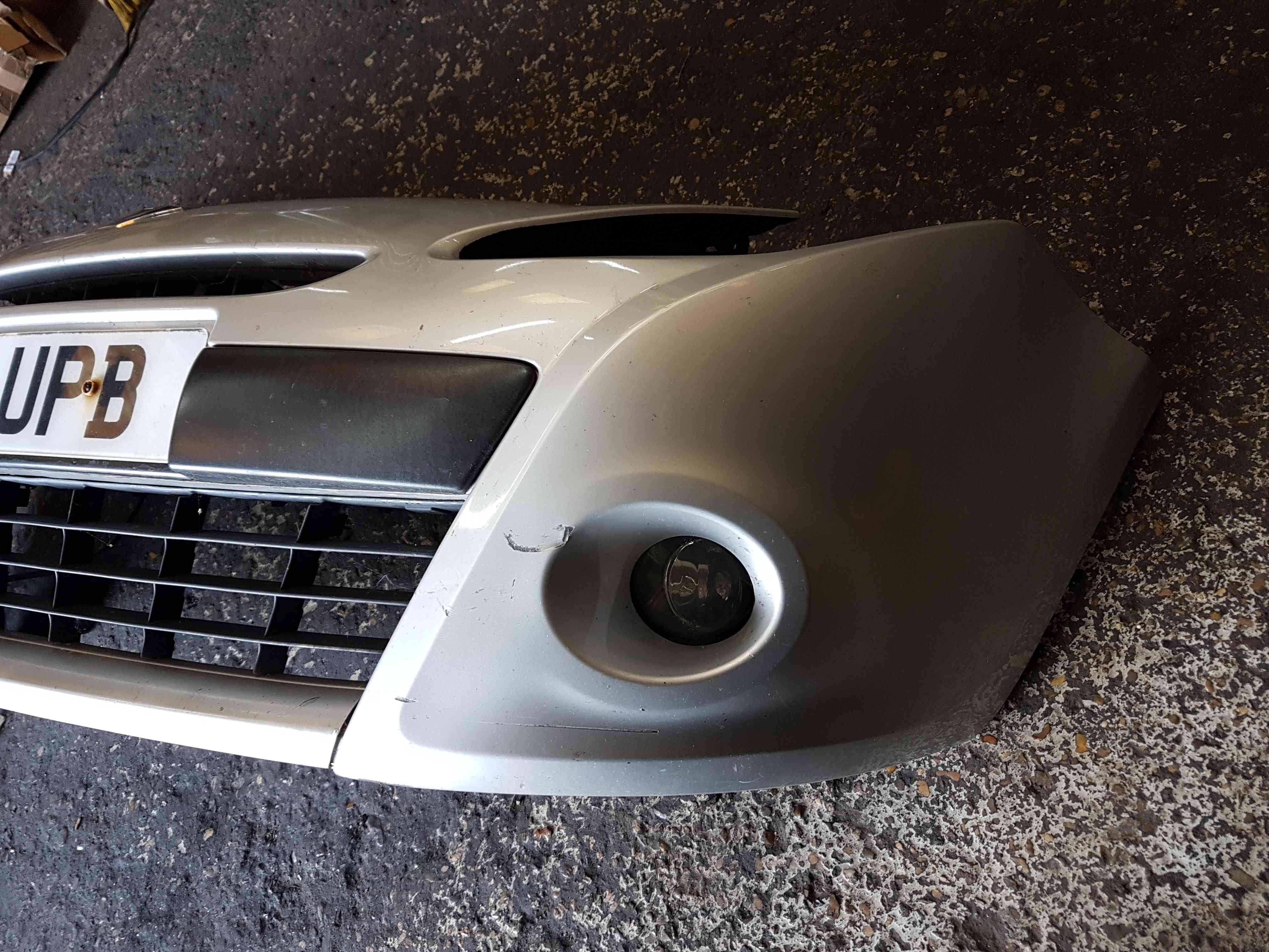 Thumb 8 Renault Clio MK3 2009-2012 Front Bumper Silver Ted69 Facelift 195 16Inch 