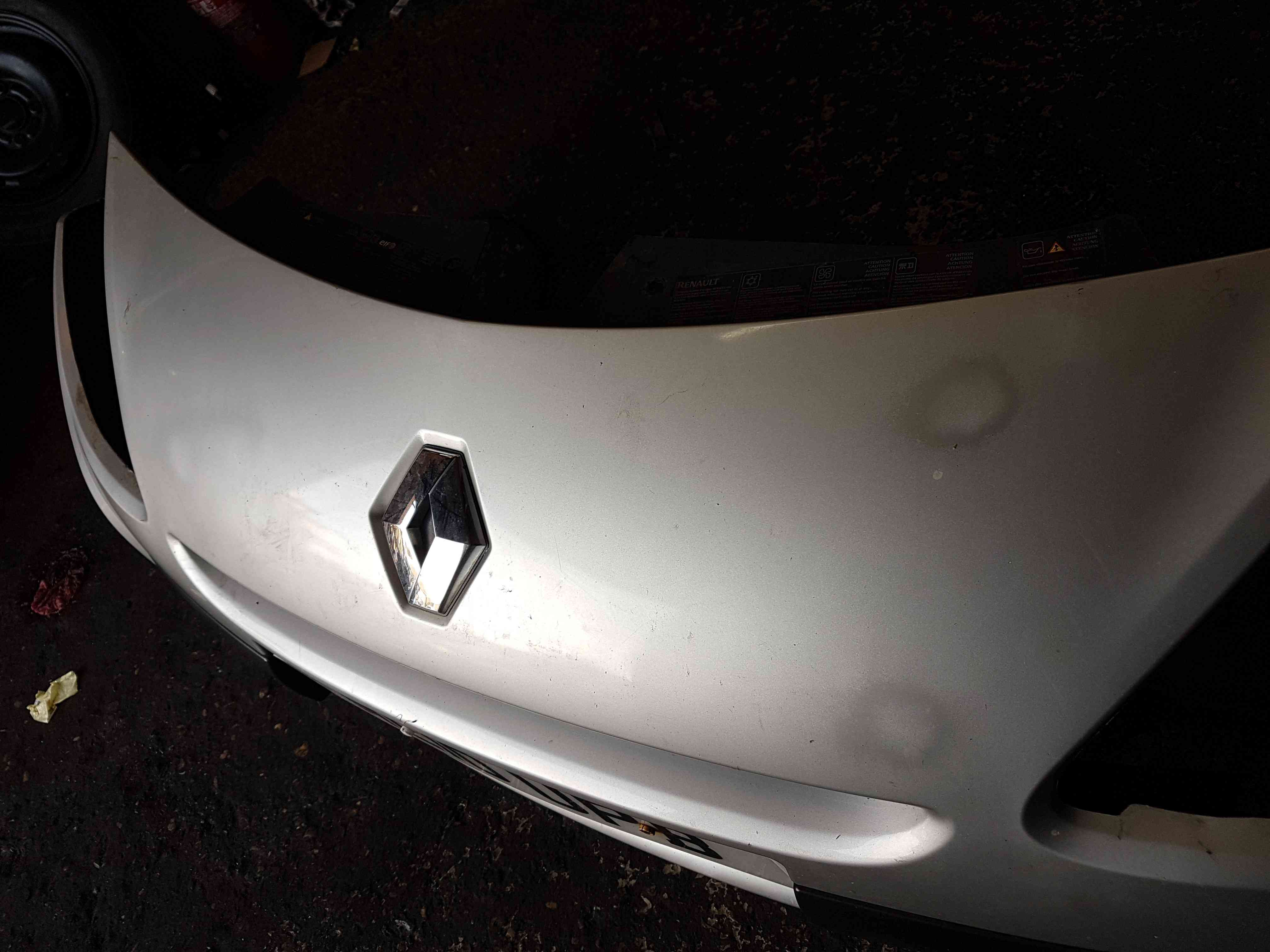 Thumb 11 Renault Clio MK3 2009-2012 Front Bumper Silver Ted69 Facelift 195 16Inch 