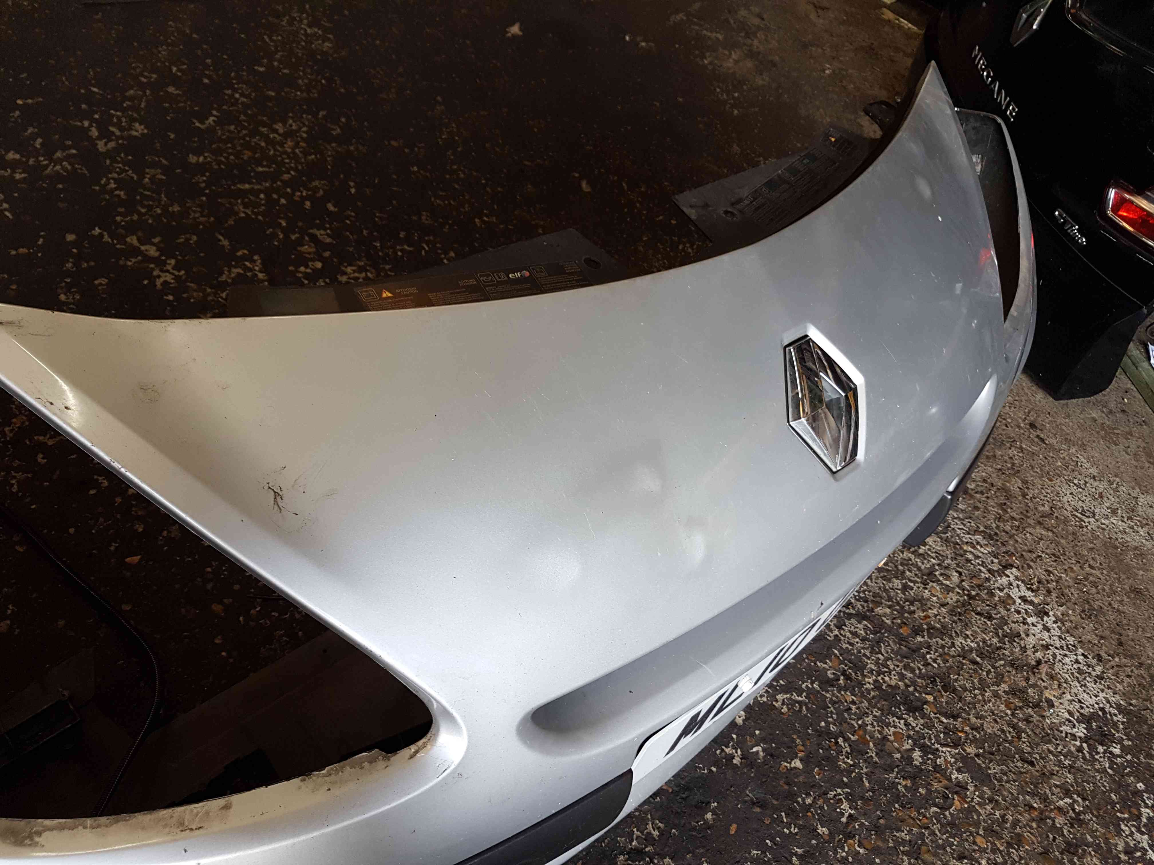 Thumb 12 Renault Clio MK3 2009-2012 Front Bumper Silver Ted69 Facelift 195 16Inch 