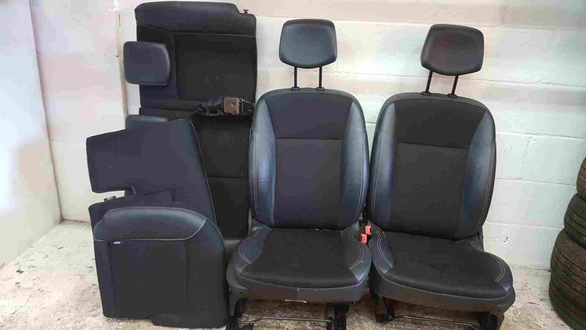 Thumb 8 Renault Clio MK3 2009-2012 Full Half Leather Interior Seats SET 5Dr