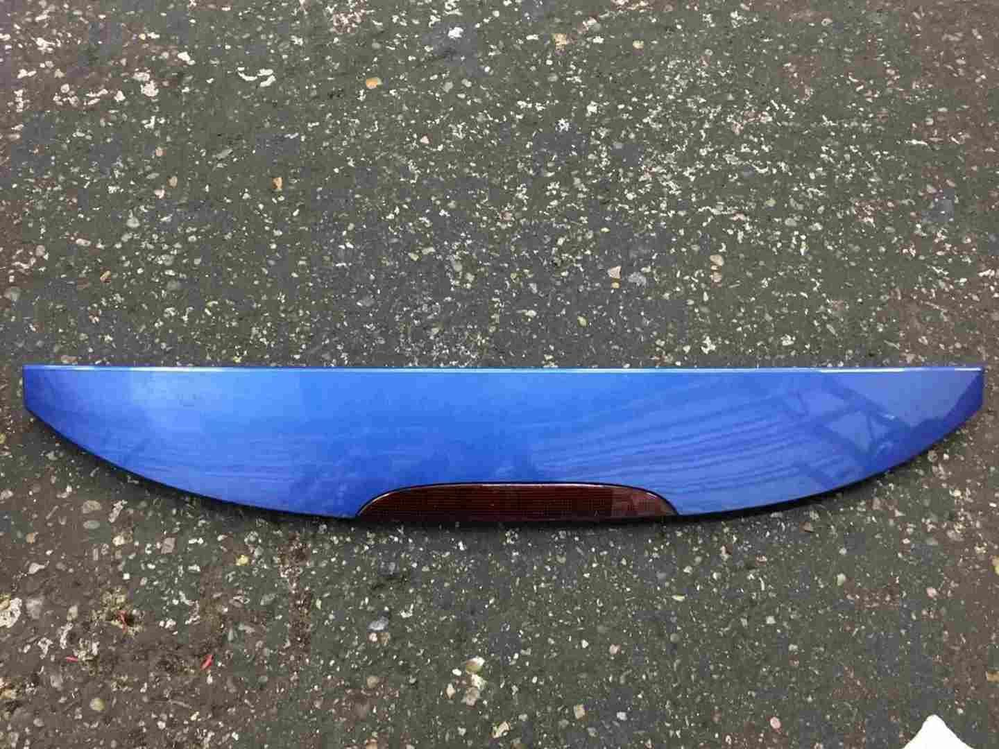 Renault Clio MK3 2009-2012 GT Rear Boot Tailgate Spoiler Blue TERNT