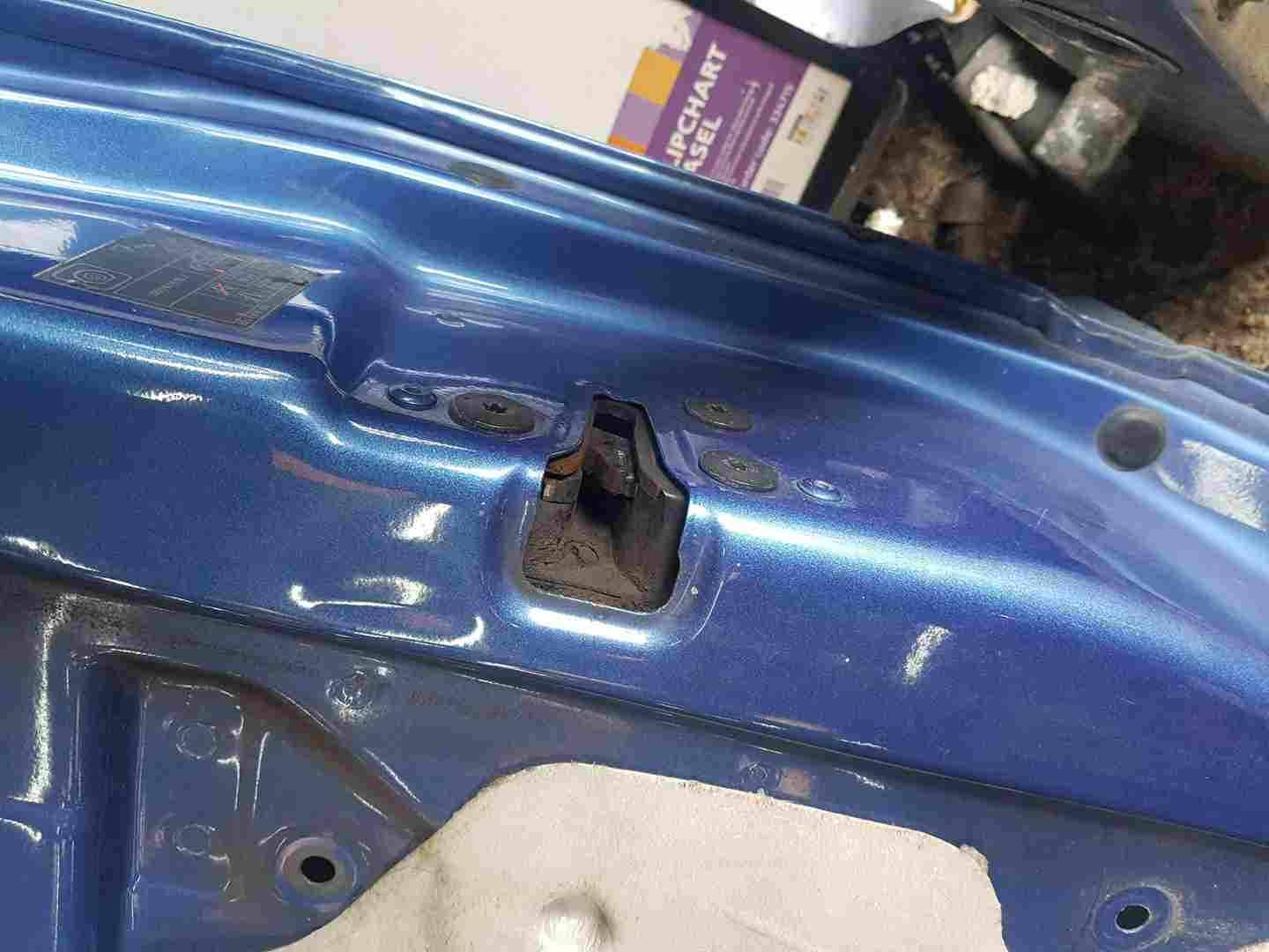 Thumb 7 Renault Clio MK3 2009-2012 Gt Driversr OSF Front Door Blue Ternt 3Dr