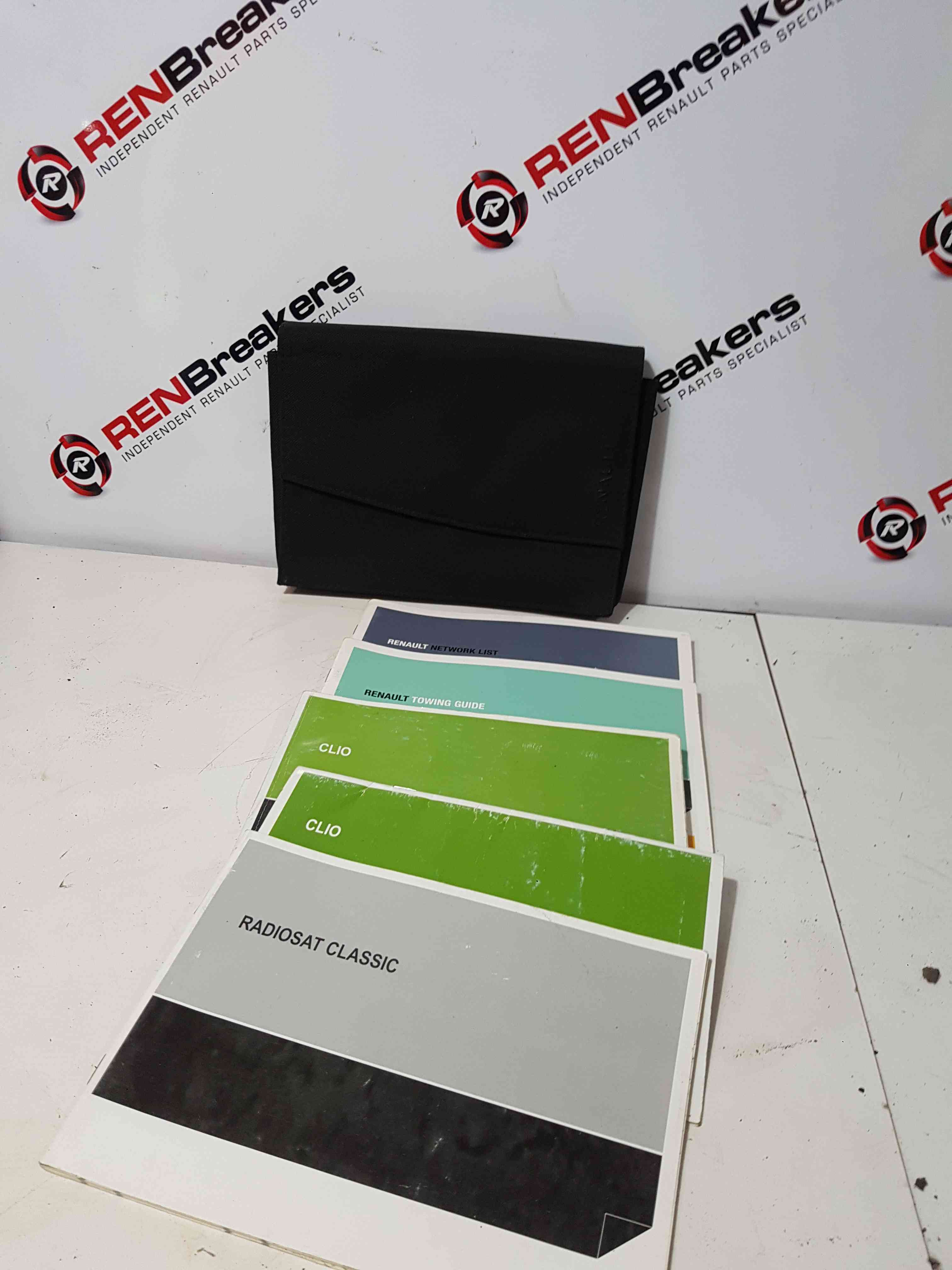 Thumb 6 Renault Clio MK3 2009-2012 Handbook Documents + Wallet