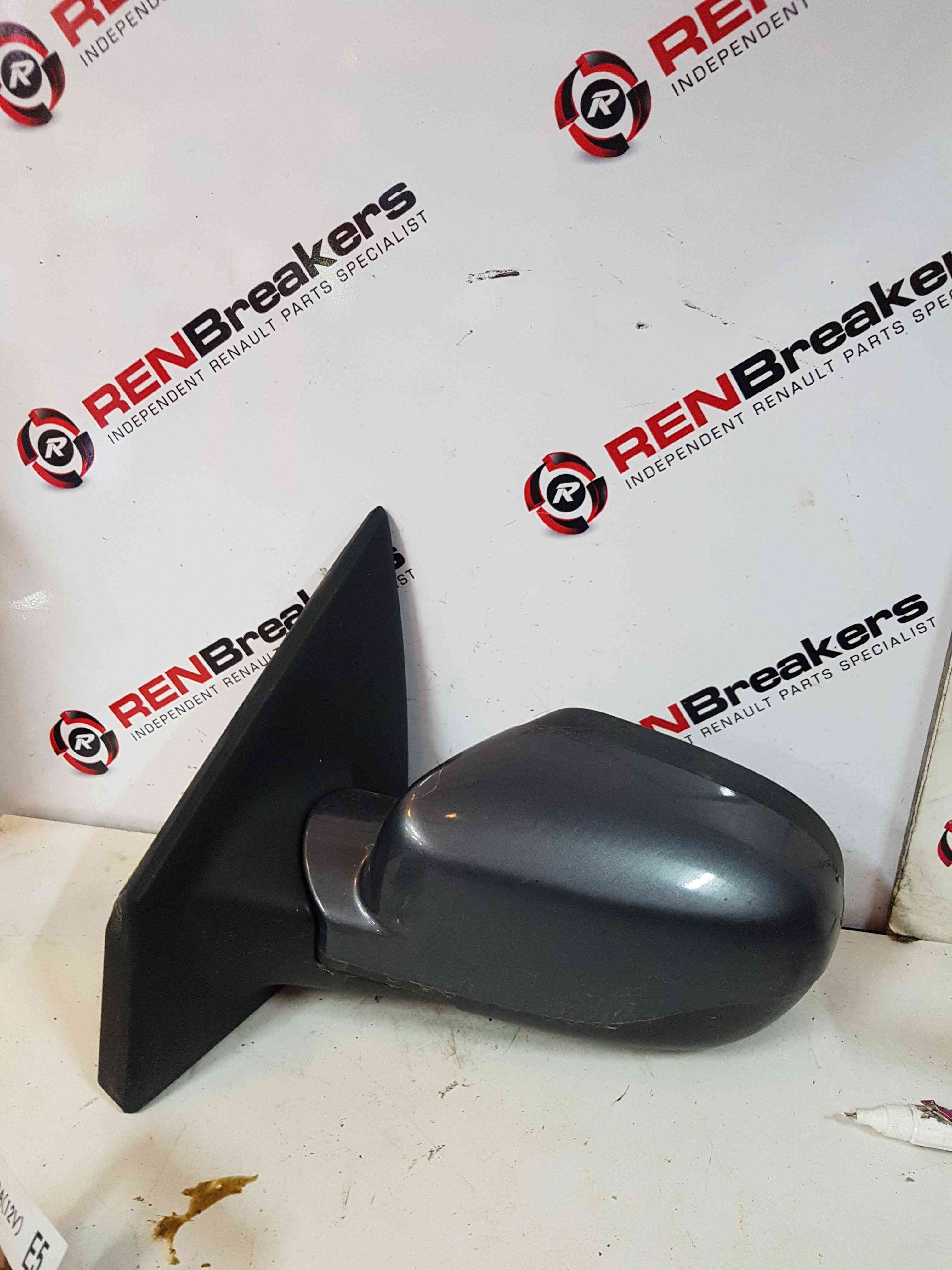 Thumb 2 Renault Clio MK3 2009-2012 Passenger NS Wing Mirror Blue Purple Tej47