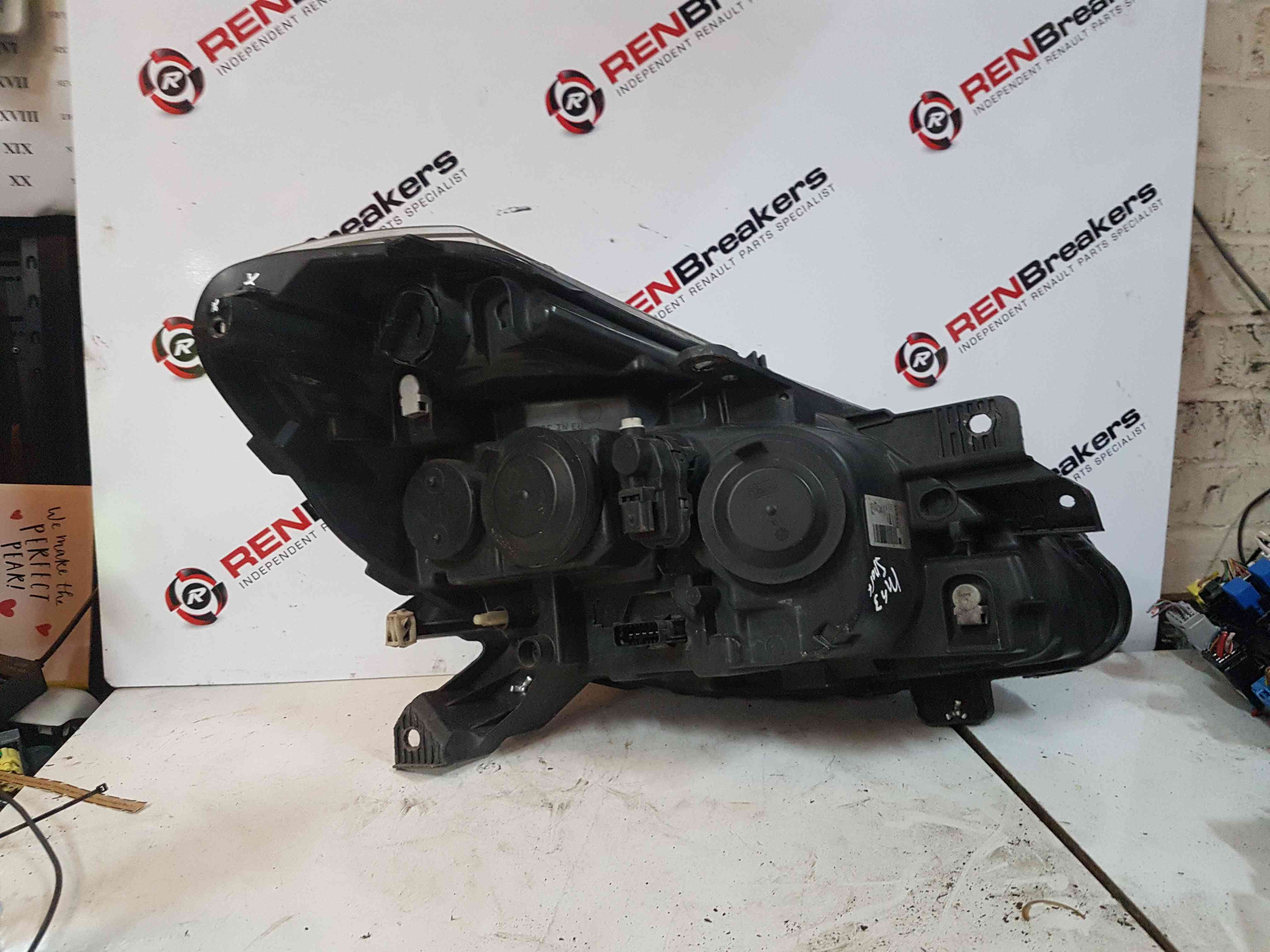 Thumb 6 Renault Clio MK3 2009-2012 Passenger NSF Front Headlight Black Backing Facelift