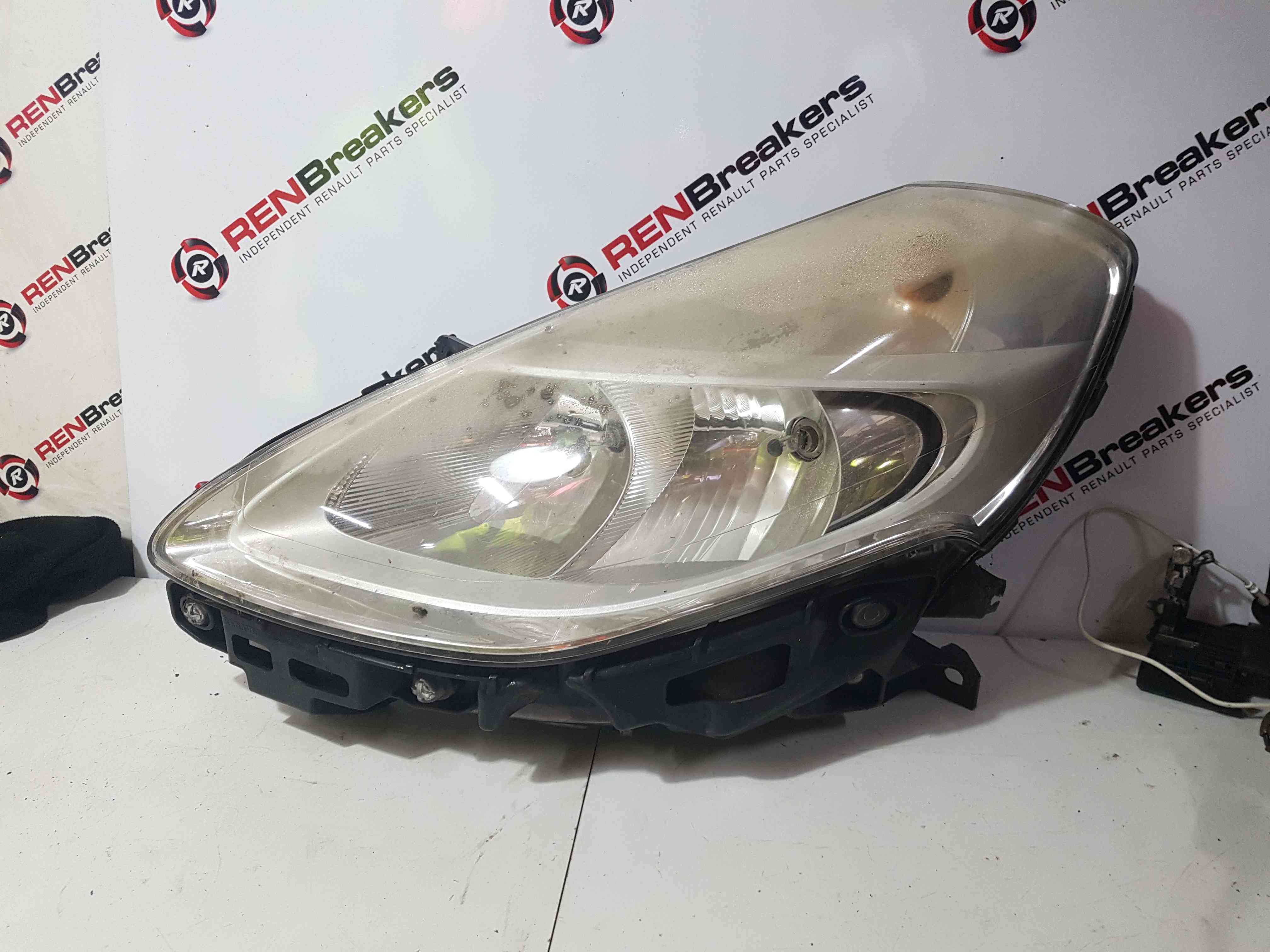 Thumb 6 Renault Clio MK3 2009-2012 Passenger NSF Front Headlight Chrome Backing Facelift