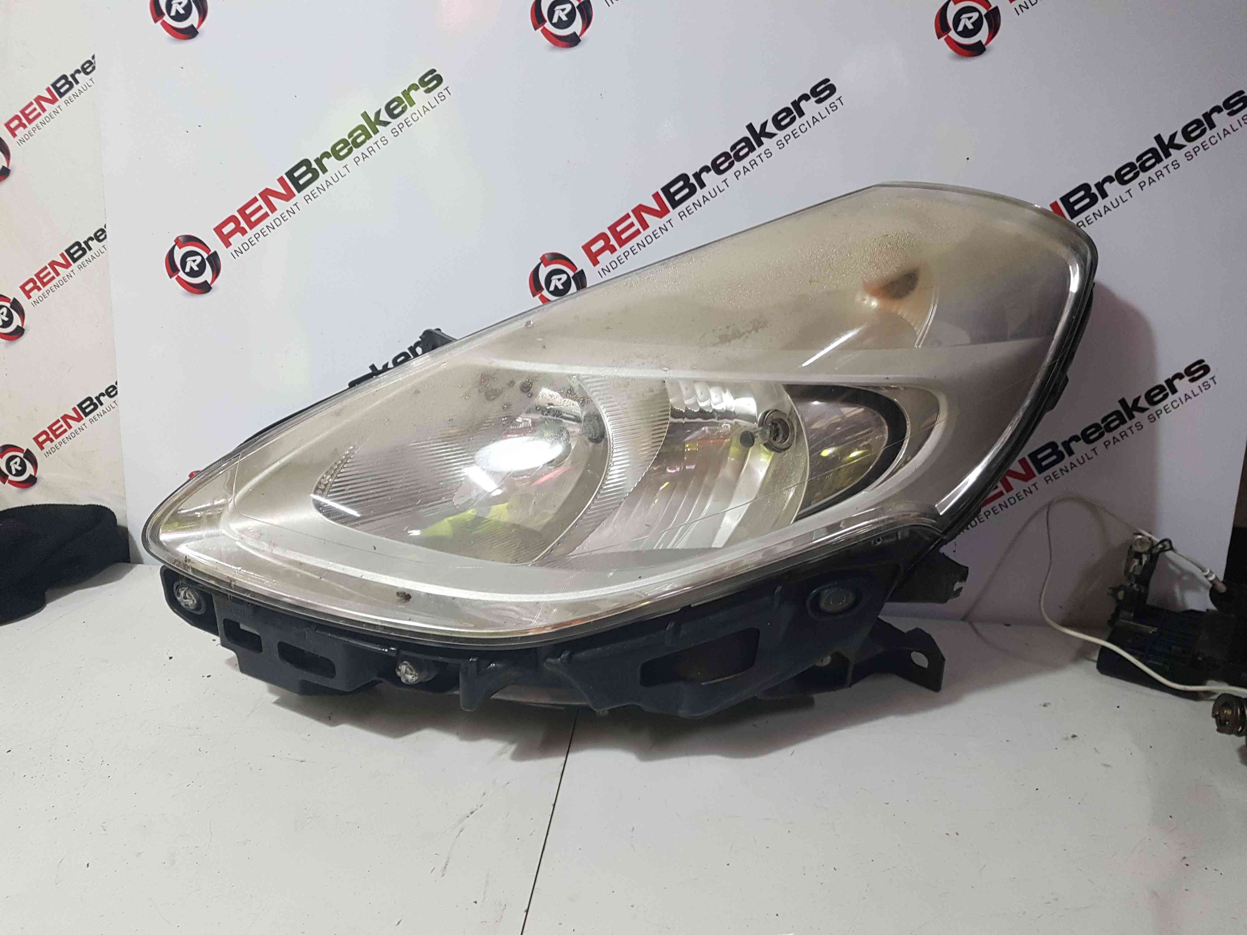 Thumb 5 Renault Clio MK3 2009-2012 Passenger NSF Front Headlight Chrome Backing Facelift