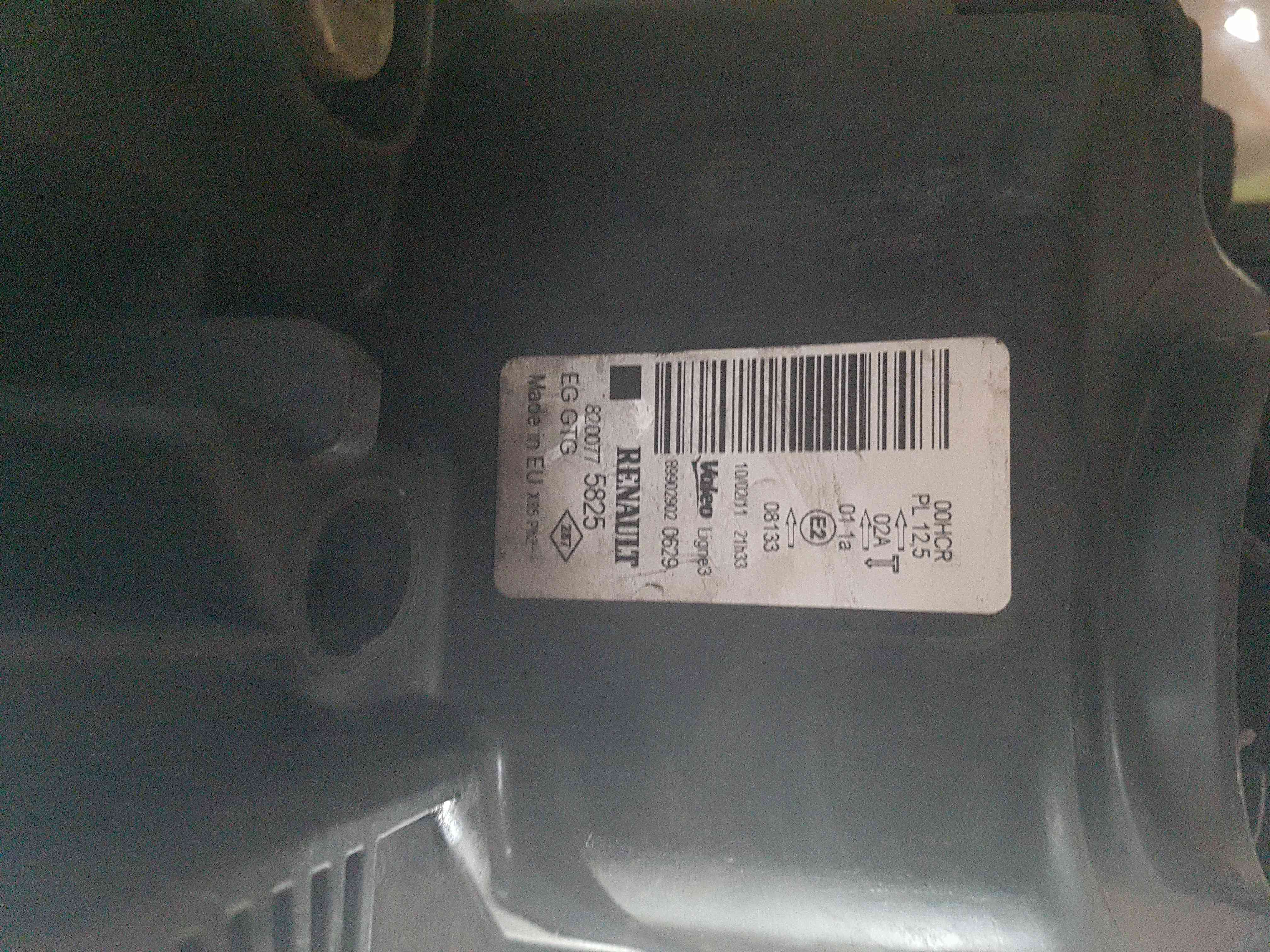 Thumb 4 Renault Clio MK3 2009-2012 Passenger NSF Front Headlight Chrome Backing Facelift