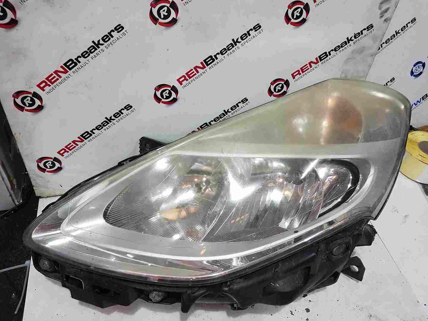 Thumb 6 Renault Clio MK3 2009-2012 Passenger NSF Front Headlight Chrome Backing Facelift