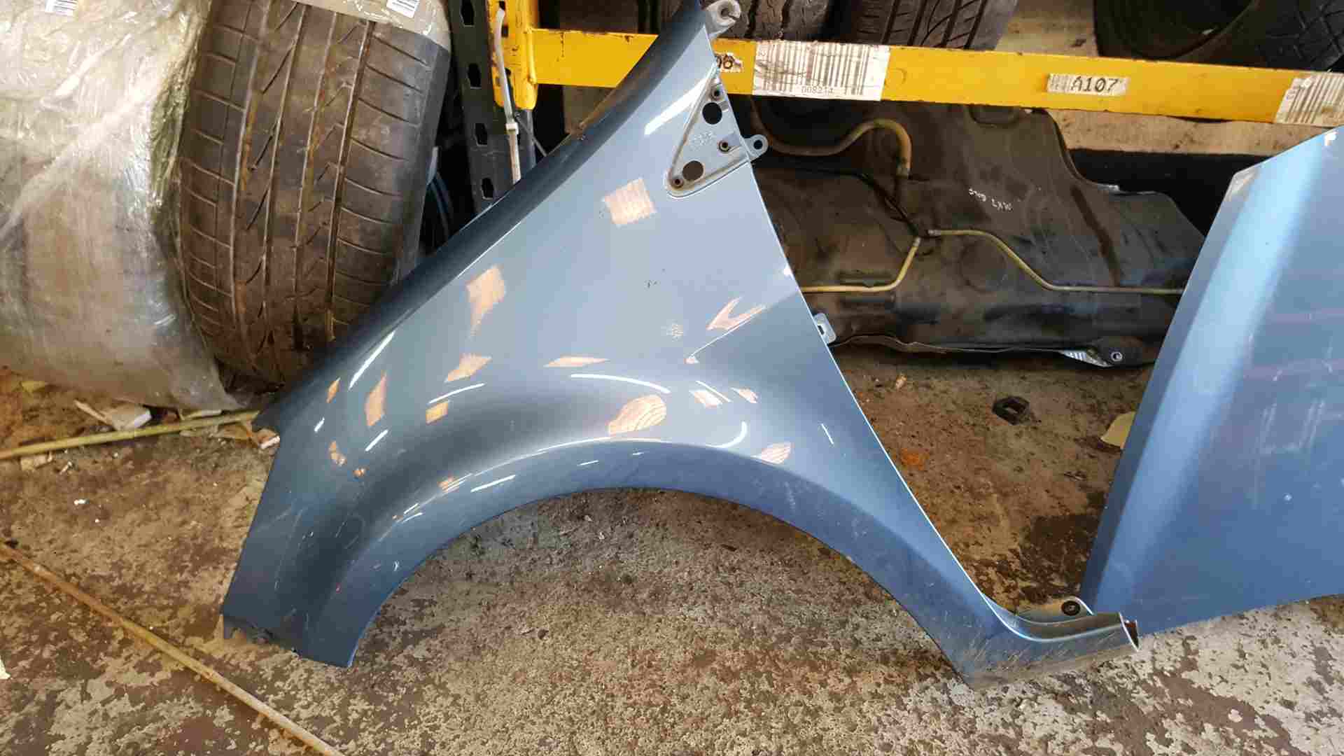 Thumb 2 Renault Clio MK3 2009-2012 Passenger Ns Wing Grey Ternl