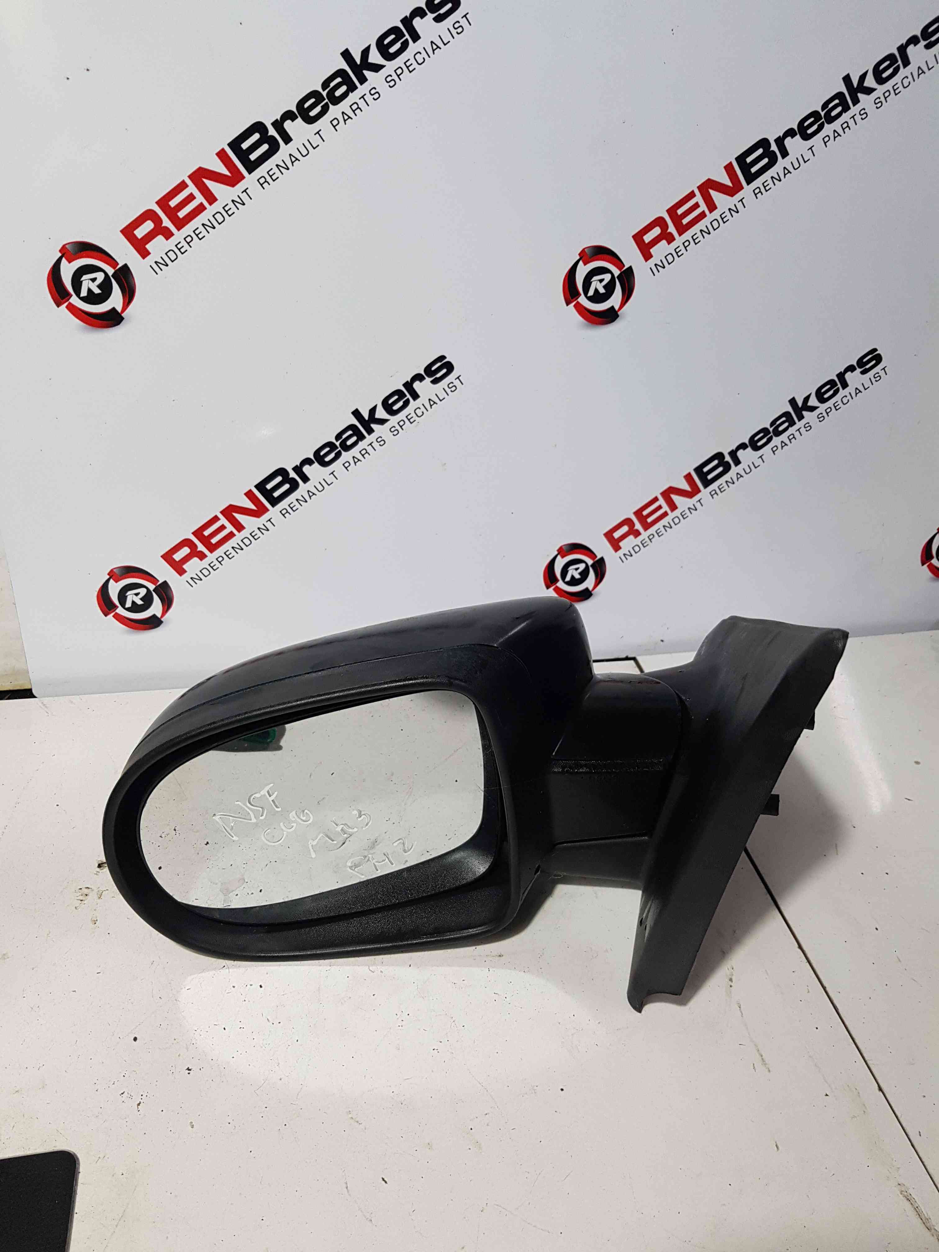 Thumb 6 Renault Clio MK3 2009-2012 Passenger Ns Wing Mirror Black