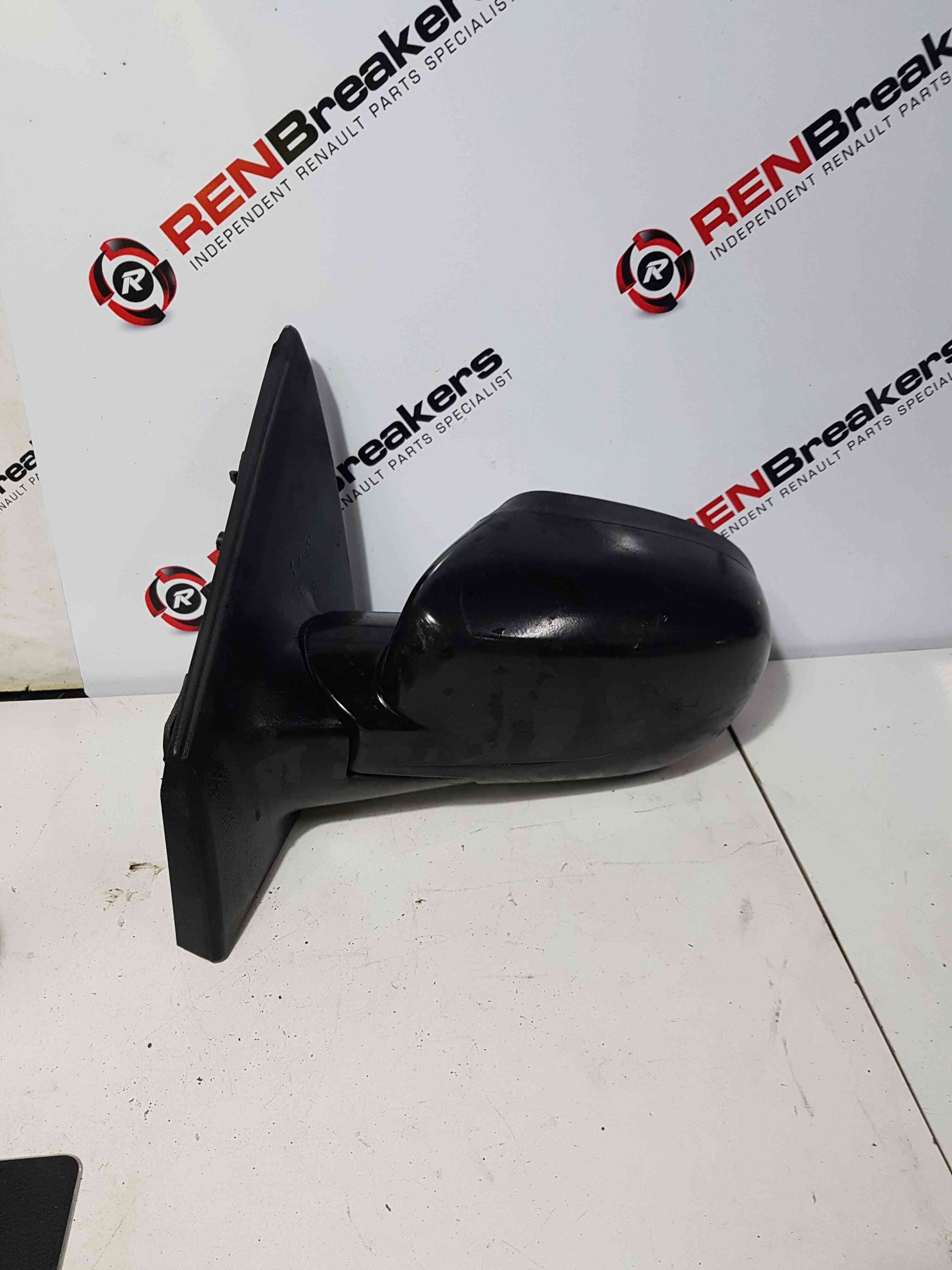 Thumb 3 Renault Clio MK3 2009-2012 Passenger Ns Wing Mirror Black