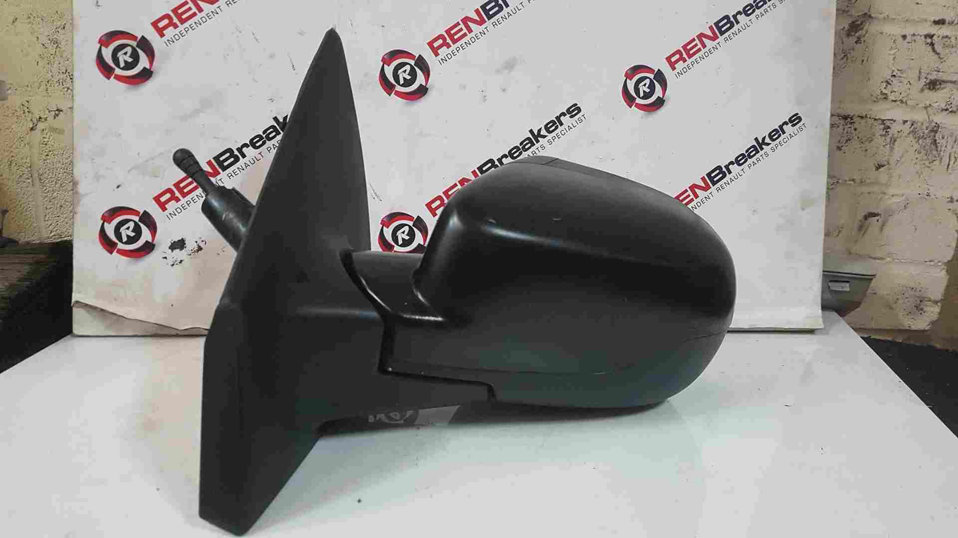 Thumb 3 Renault Clio MK3 2009-2012 Passenger Ns Wing Mirror Black
