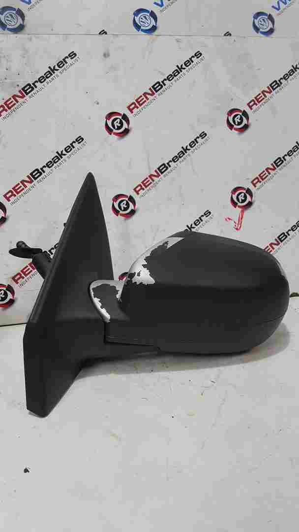 Thumb 4 Renault Clio MK3 2009-2012 Passenger Ns Wing Mirror Black Manual