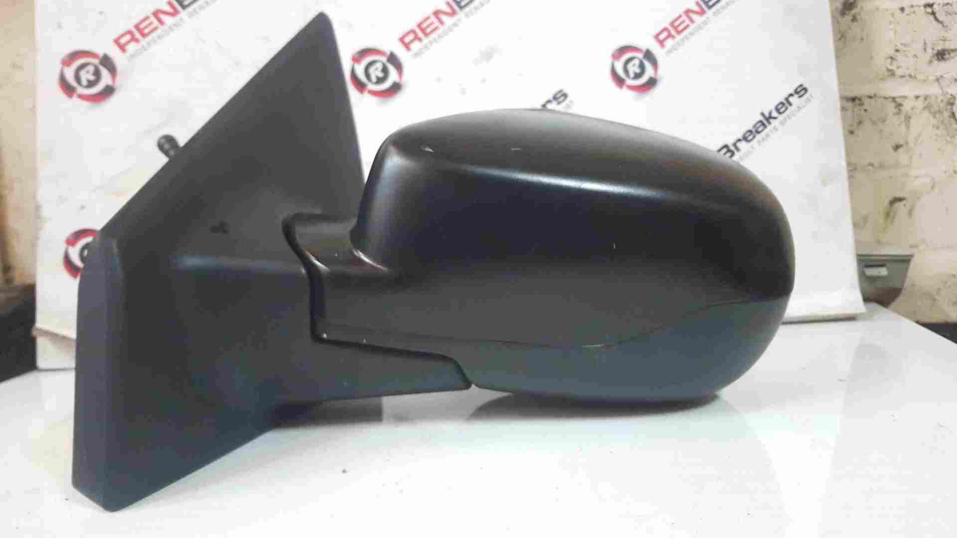 Renault Clio MK3 2009-2012 Passenger Ns Wing Mirror Black