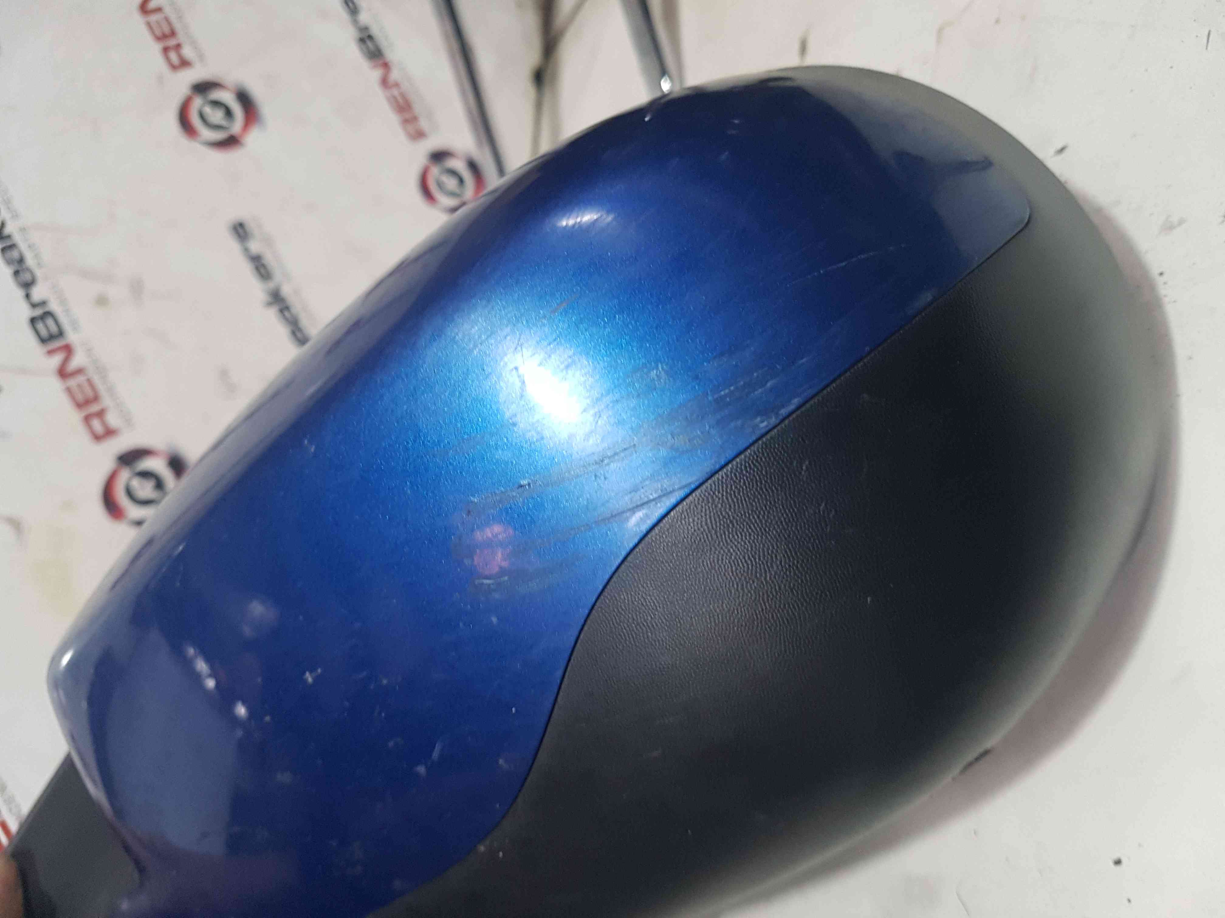 Thumb 6 Renault Clio MK3 2009-2012 Passenger Ns Wing Mirror Blue Terna Scratches