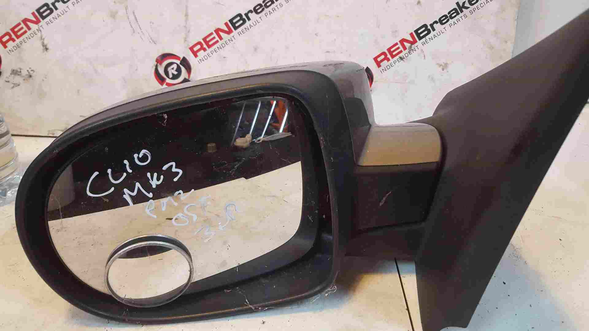 Thumb 3 Renault Clio MK3 2009-2012 Passenger Ns Wing Mirror Grey Gt