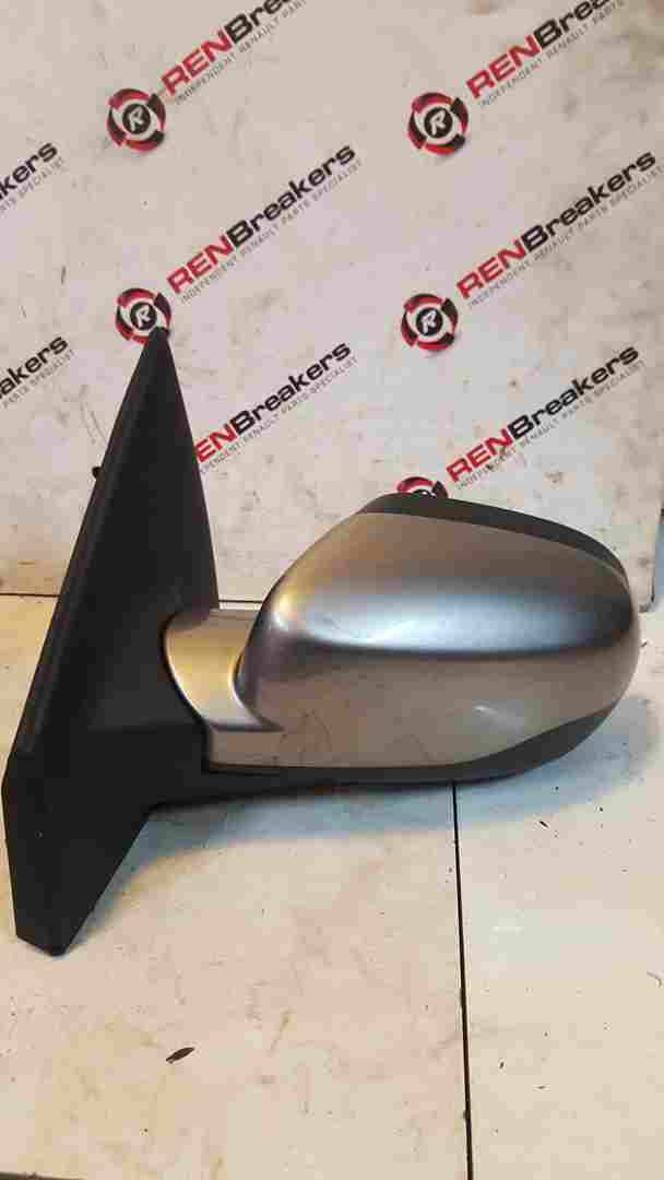 Renault Clio MK3 2009-2012 Passenger Ns Wing Mirror Grey Gt